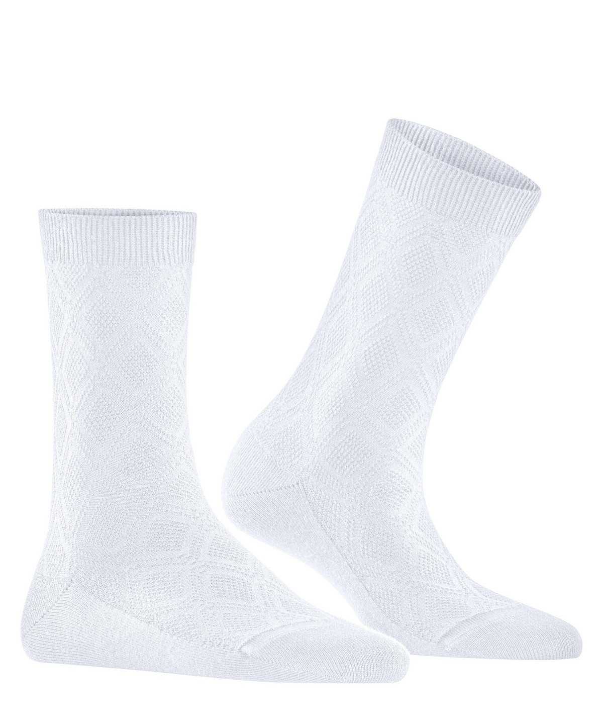 Calzini Donna Falke New Prep Socks Bianche | SBDP38074