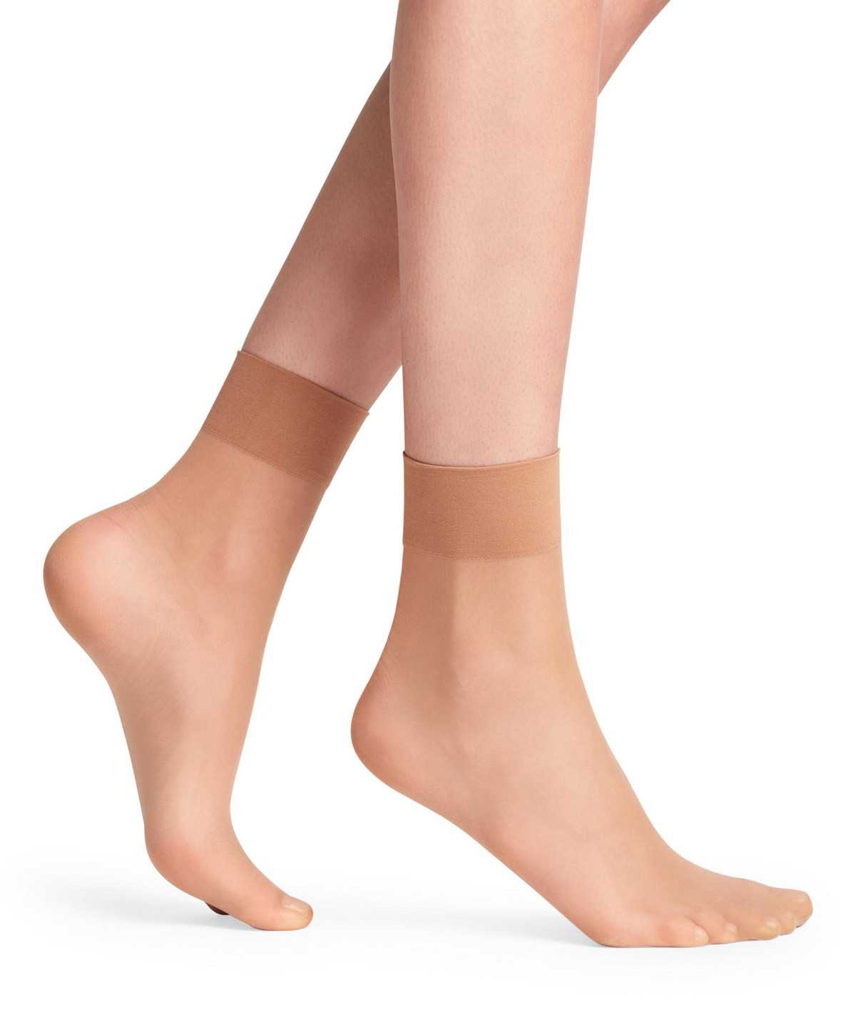 Calzini Donna Falke Pure Matt 20 DEN Ankle socks Beige | BHQP13849