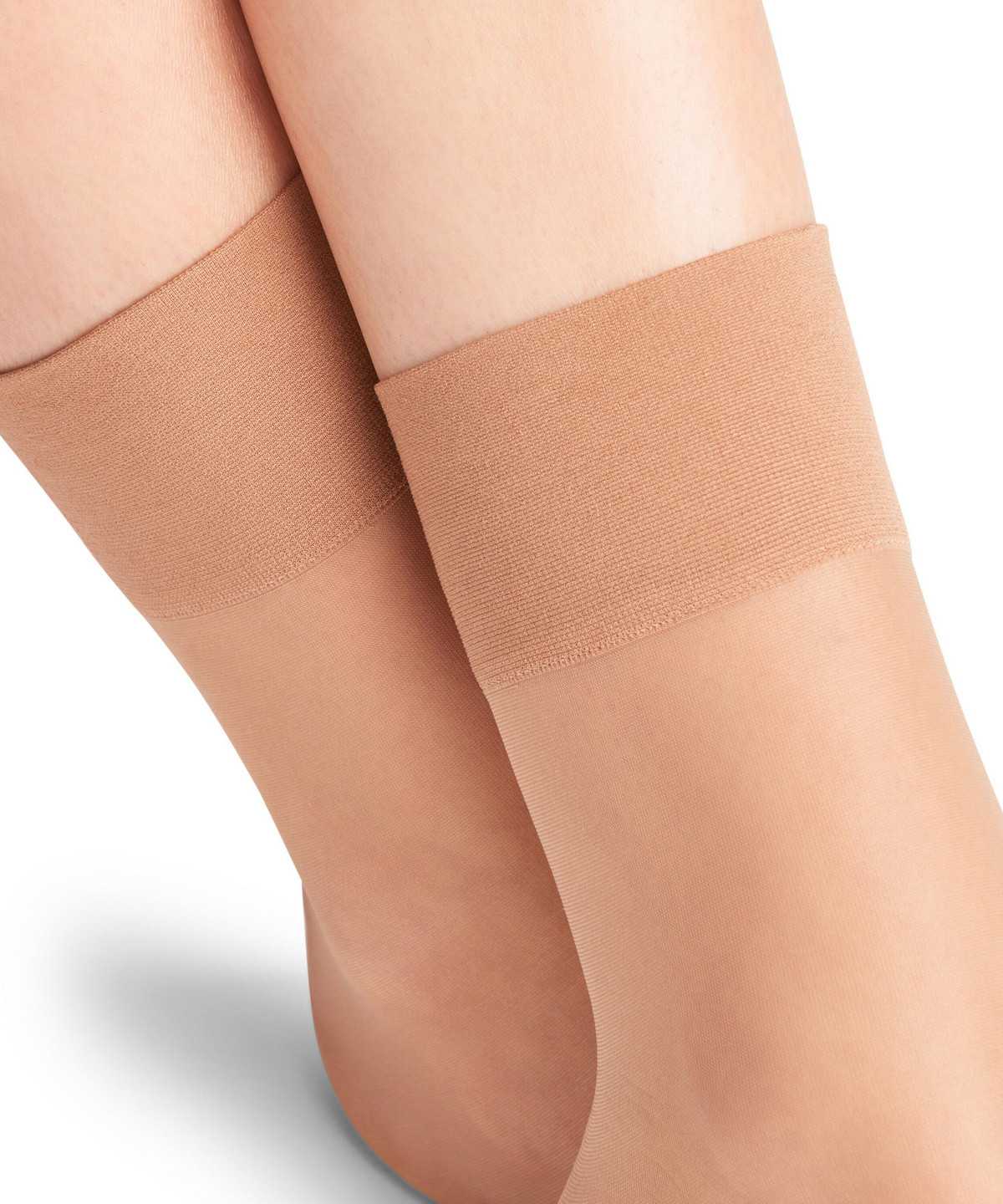 Calzini Donna Falke Pure Matt 20 DEN Ankle socks Beige | BHQP13849