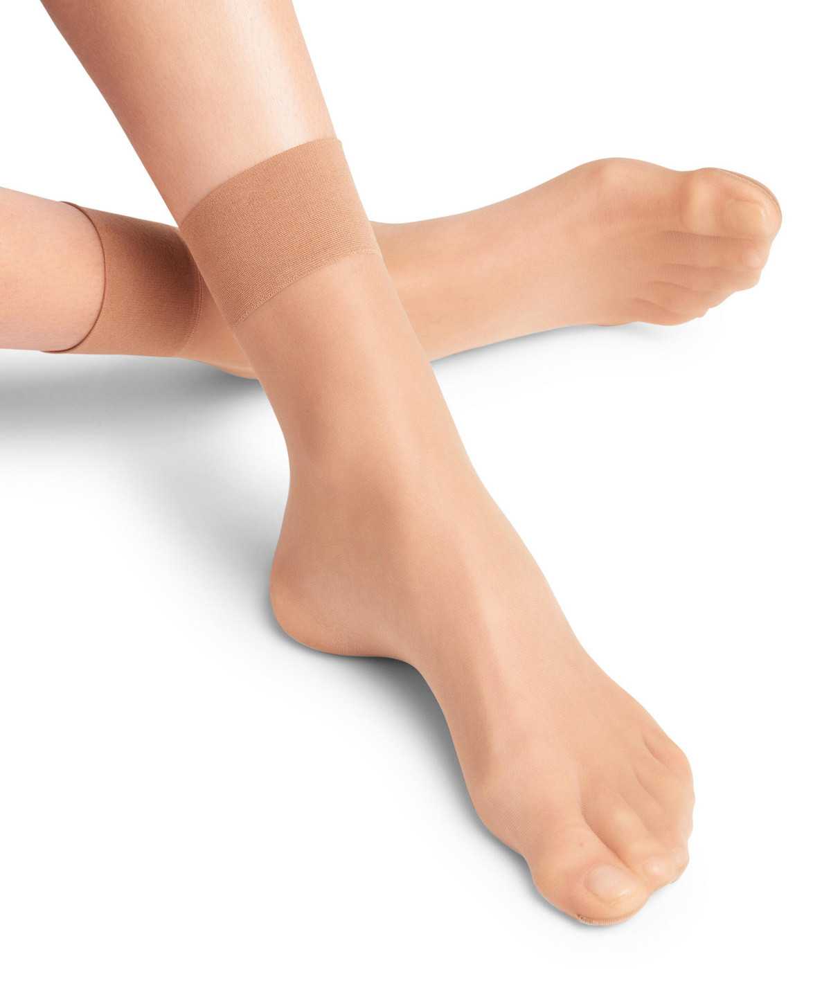 Calzini Donna Falke Pure Matt 20 DEN Ankle socks Beige | BHQP13849