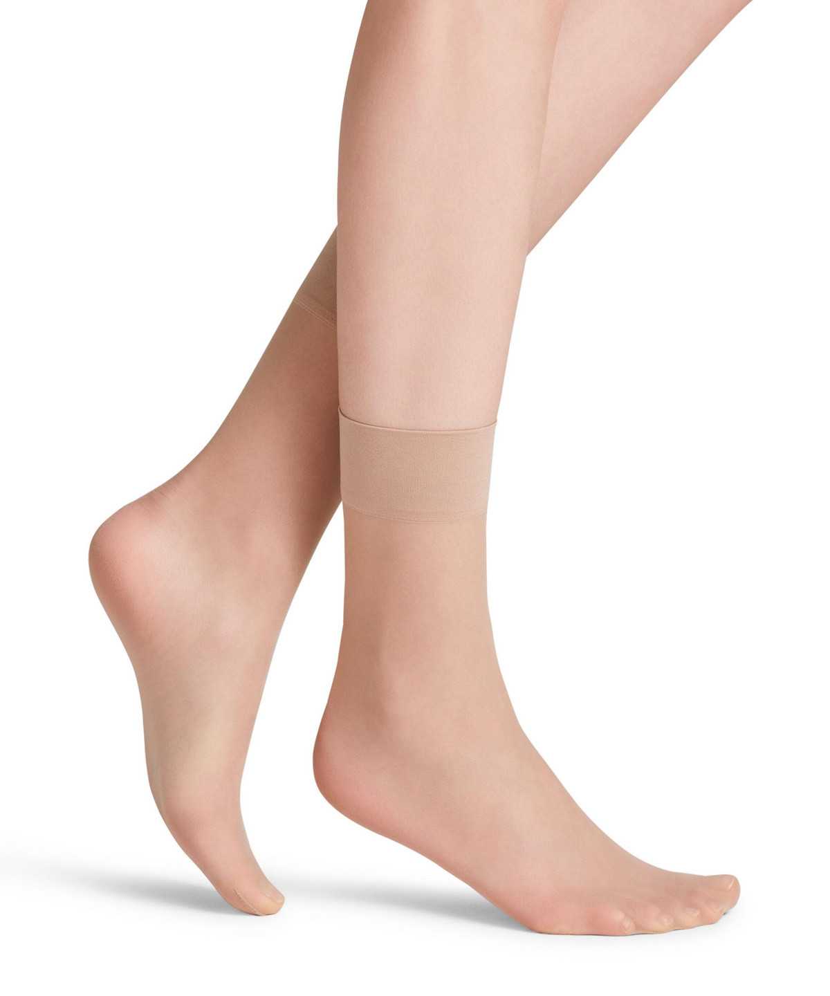 Calzini Donna Falke Pure Matt 20 DEN Ankle socks Beige | ALDR78964