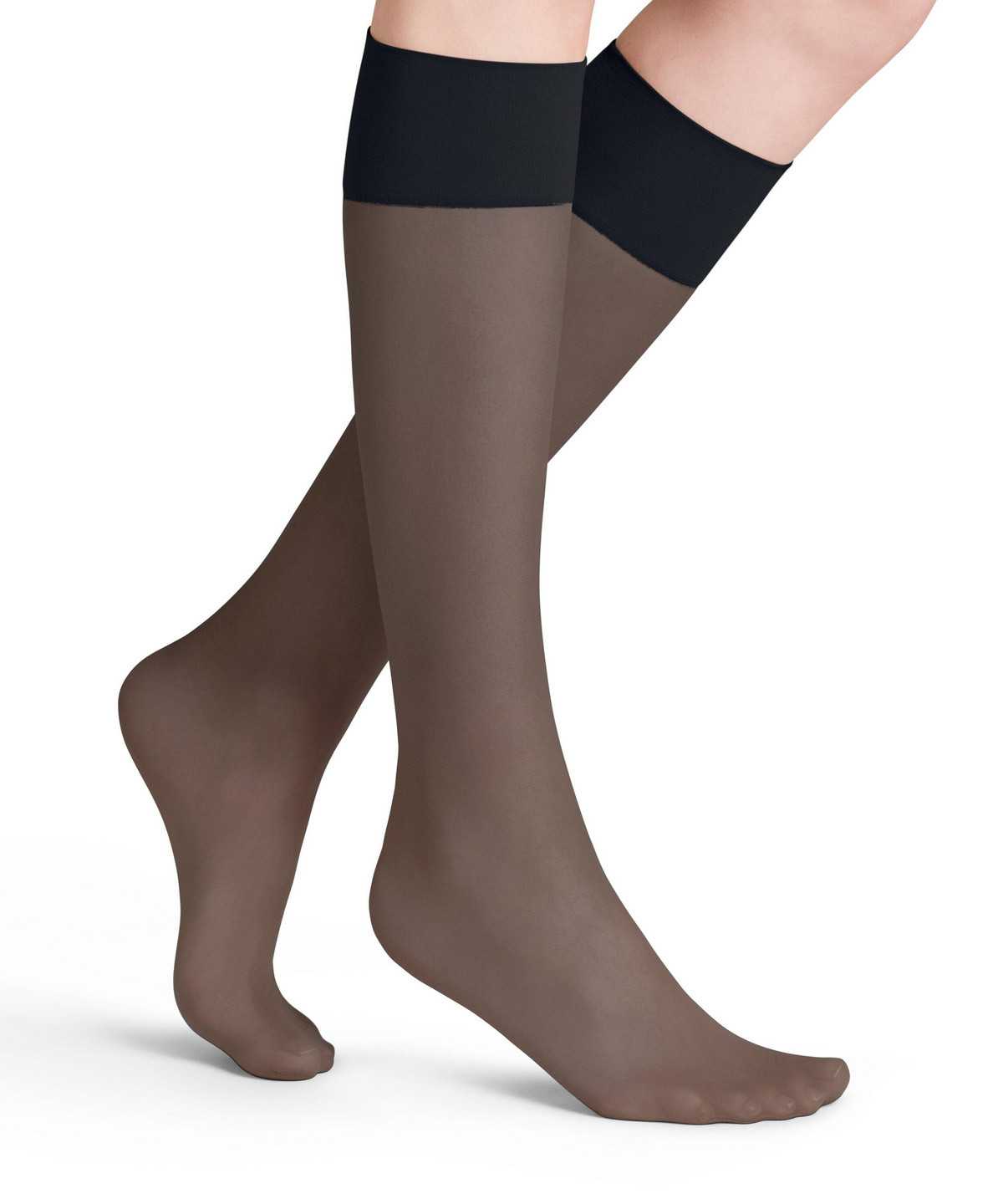 Calzini Donna Falke Pure Matt 20 DEN Knee-high Socks Blu | BSYT39406