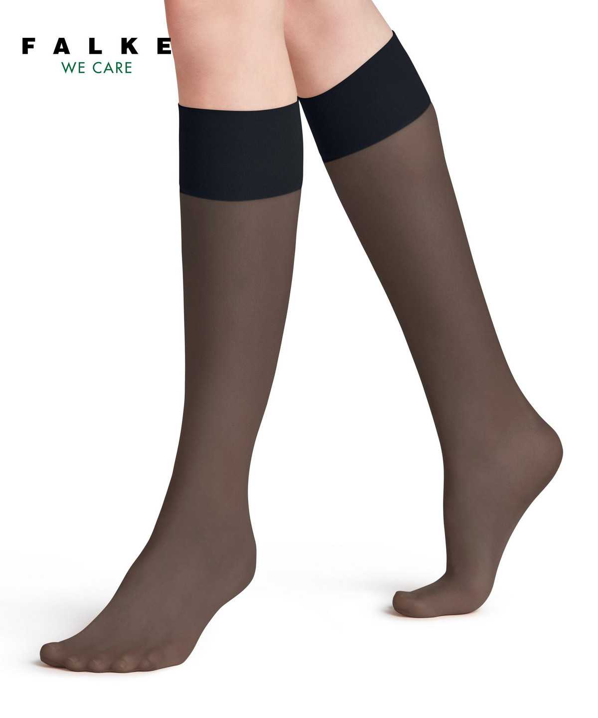 Calzini Donna Falke Pure Matt 20 DEN Knee-high Socks Blu | BSYT39406