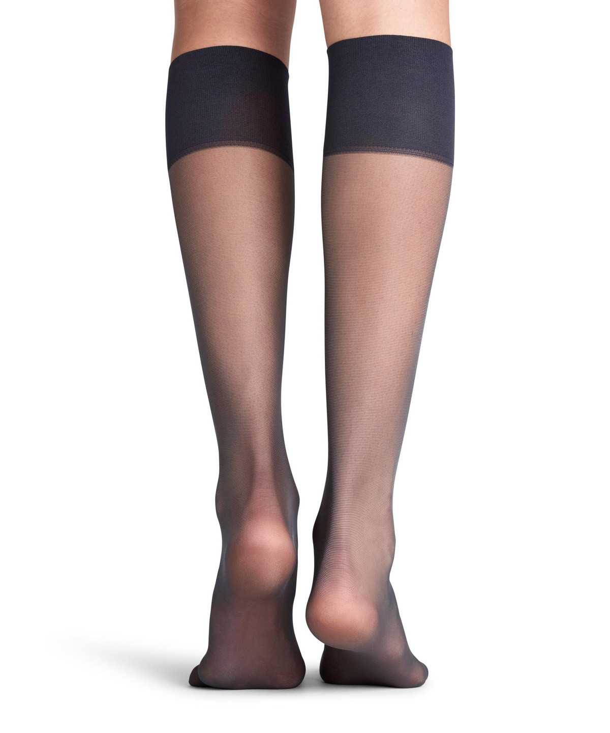 Calzini Donna Falke Pure Matt 20 DEN Knee-high Socks Grigie | KXSP10376