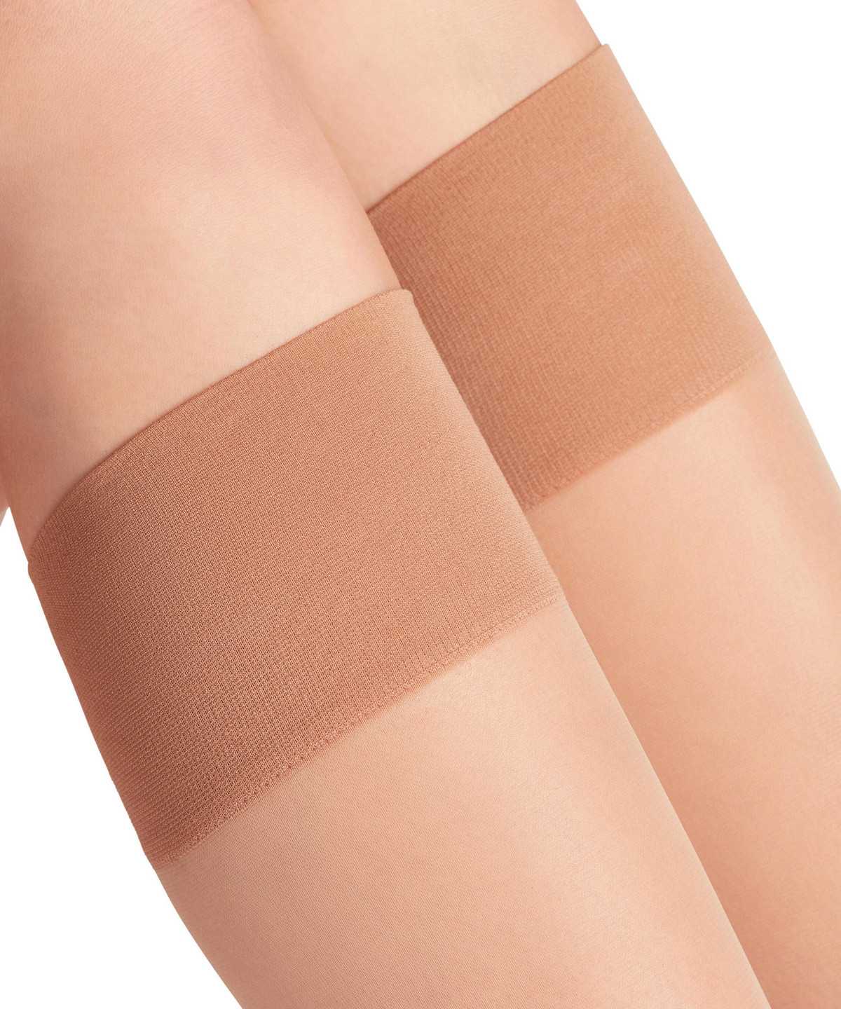 Calzini Donna Falke Pure Matt 20 DEN Knee-high Socks Beige | XEZR79316