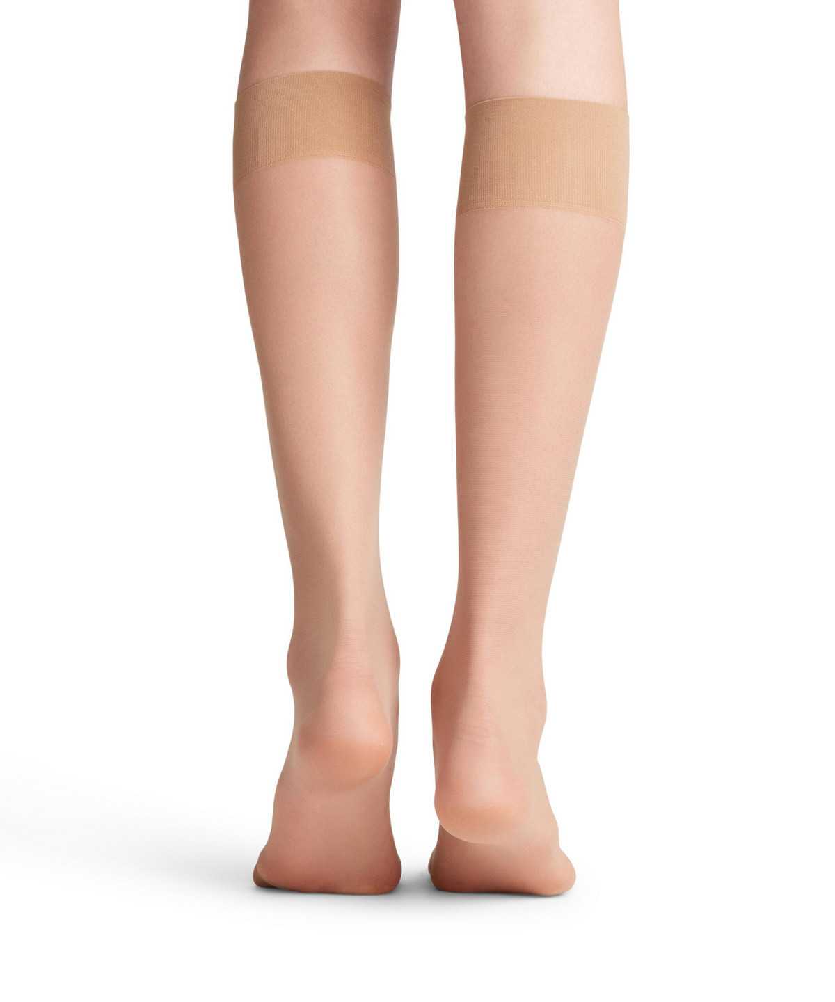 Calzini Donna Falke Pure Matt 20 DEN Knee-high Socks Beige | XHRW34502