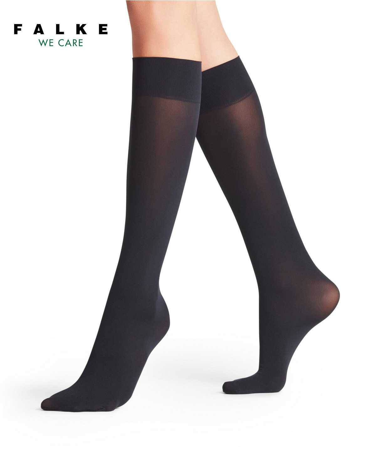 Calzini Donna Falke Pure Matt 50 DEN Knee-high Socks Blu | MCLO92160