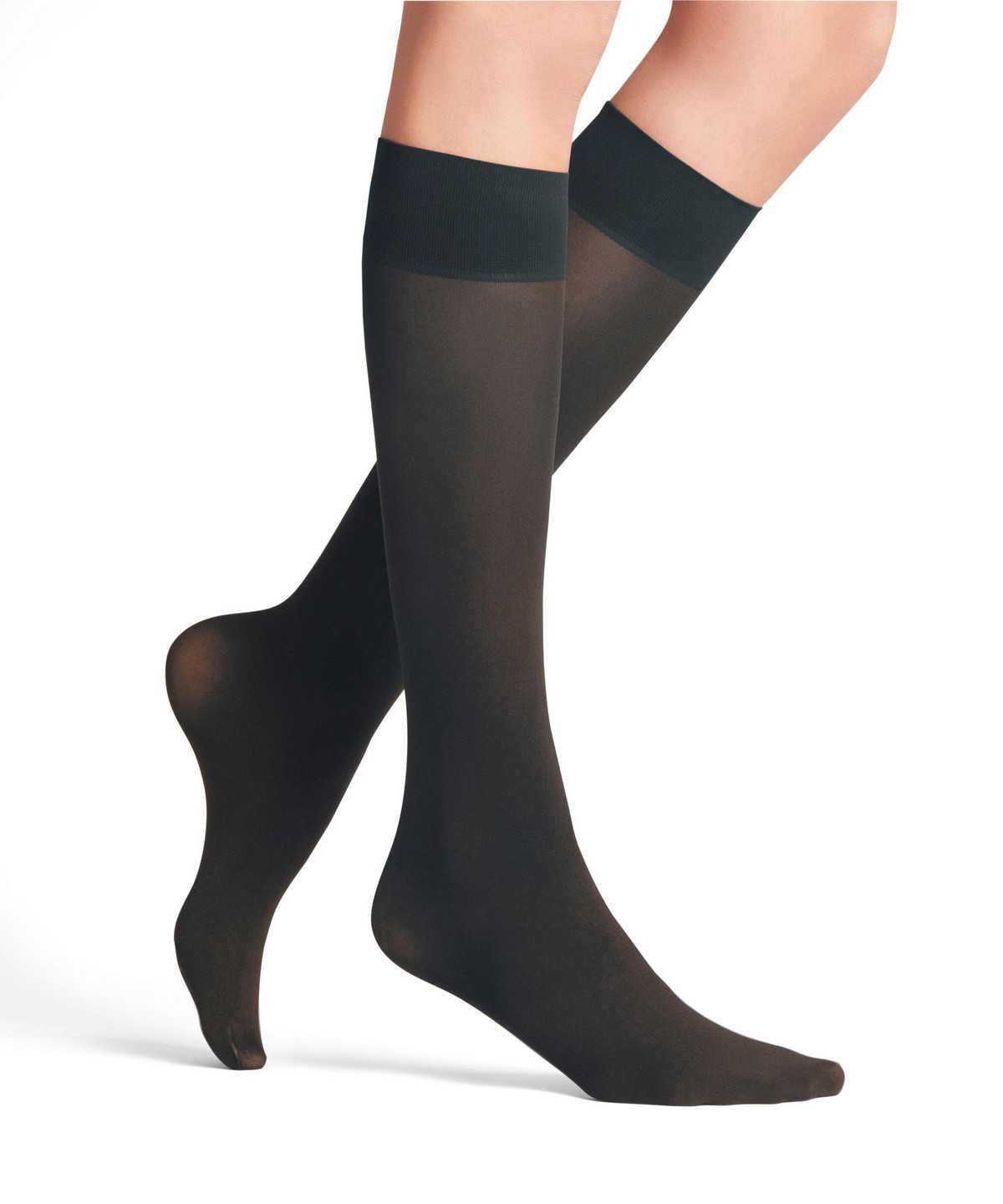 Calzini Donna Falke Pure Matt 50 DEN Knee-high Socks Grigie | KCWN61328