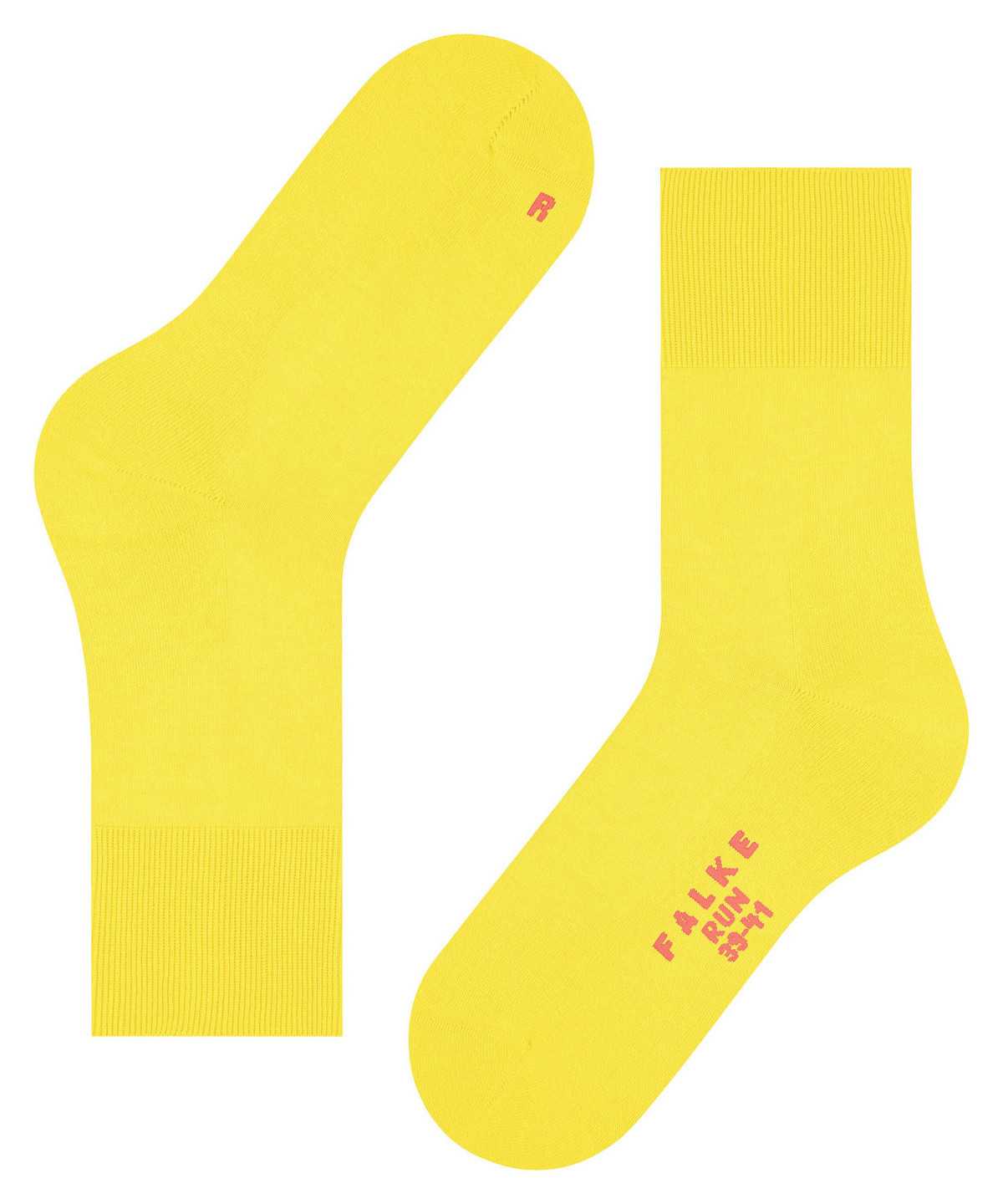 Calzini Donna Falke Run Socks Gialle | ABQJ53891