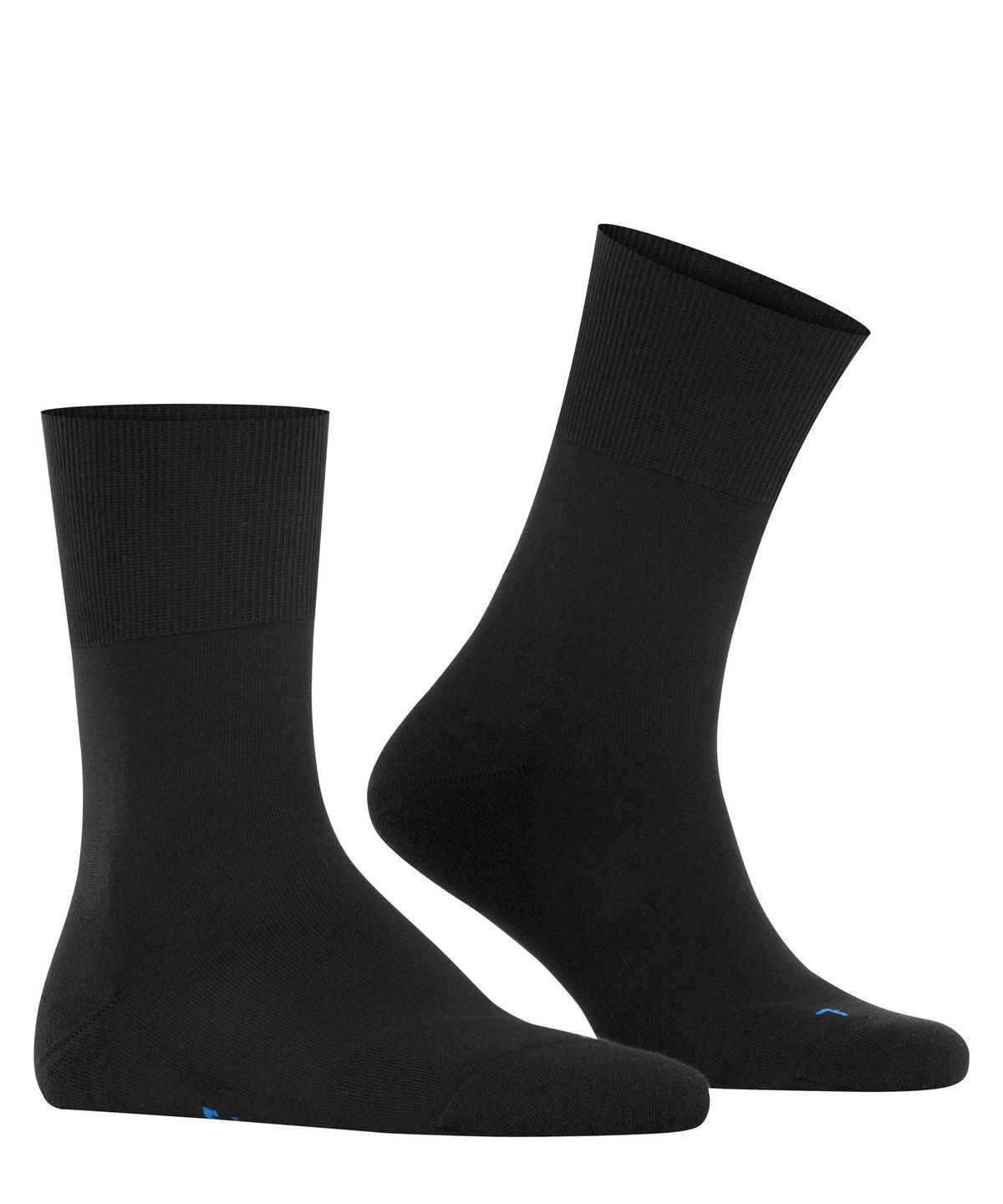 Calzini Donna Falke Run Socks Nere | SOKZ70154