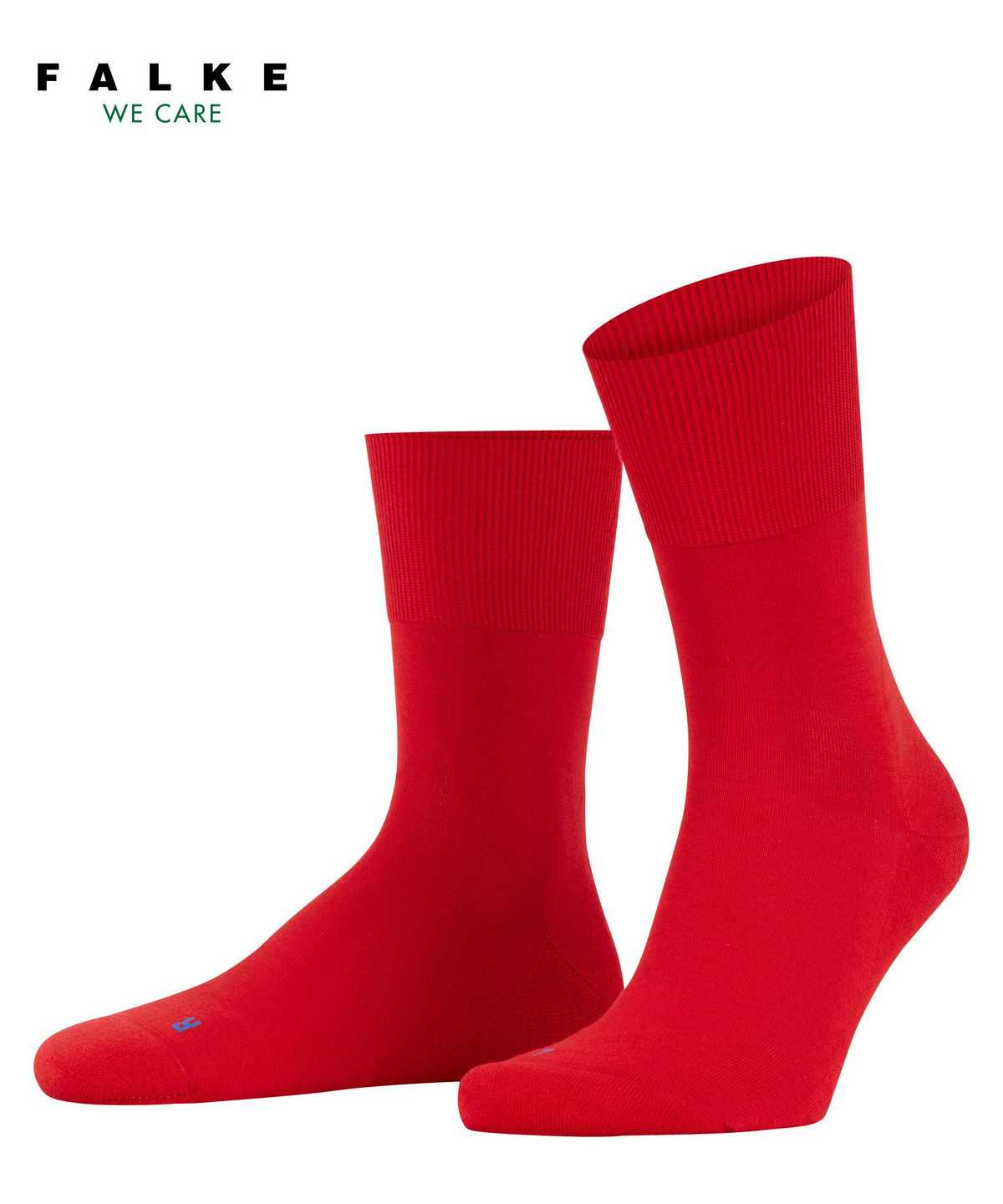 Calzini Donna Falke Run Socks Rosse | AJKG29640