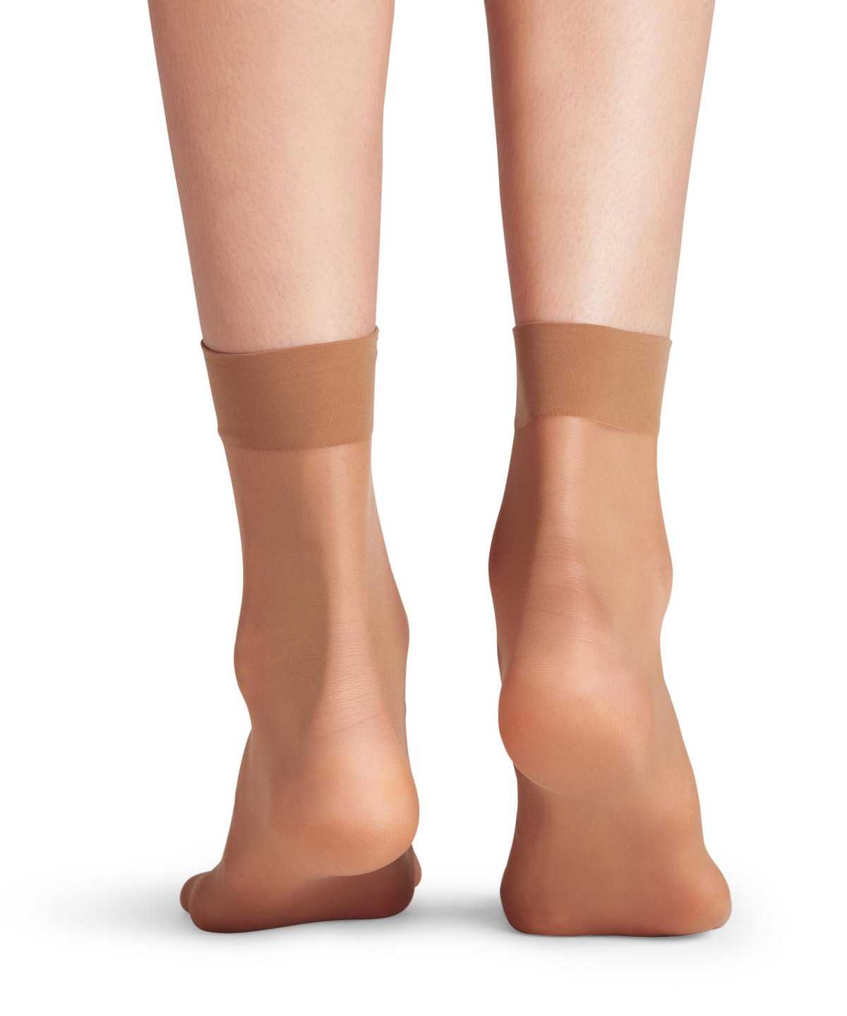 Calzini Donna Falke Seidenglatt 15 DEN Ankle socks Beige | KCVT07829