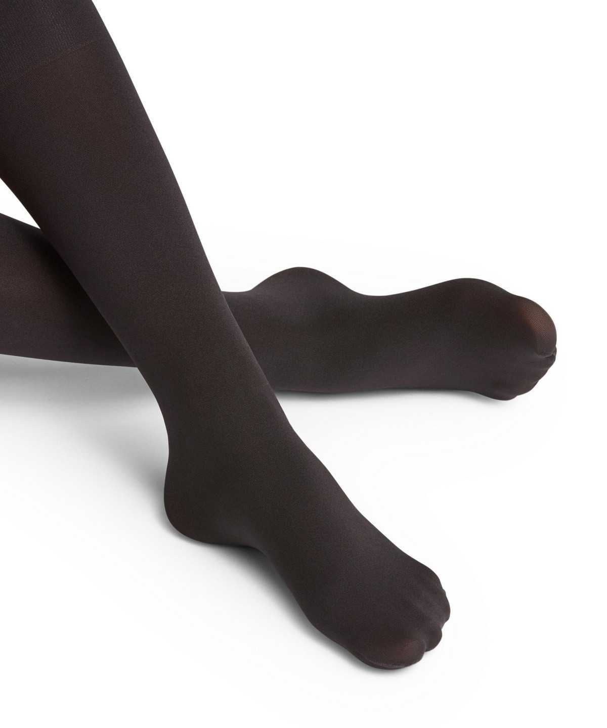 Calzini Donna Falke Seidenglatt 40 DEN Knee-high Socks Nere | LBMA60394