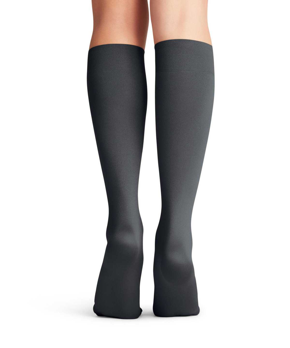 Calzini Donna Falke Seidenglatt 40 DEN Knee-high Socks Grigie | QWRH24876