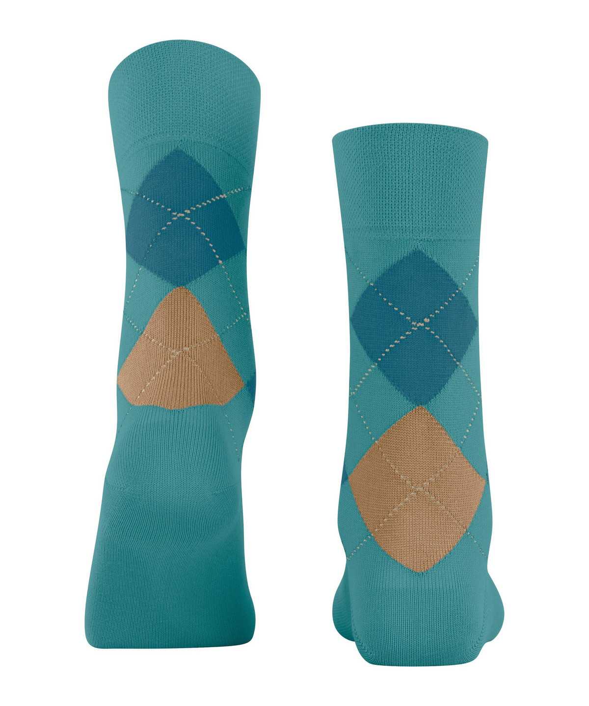 Calzini Donna Falke Sensitive Argyle Socks Blu | GOCX62143