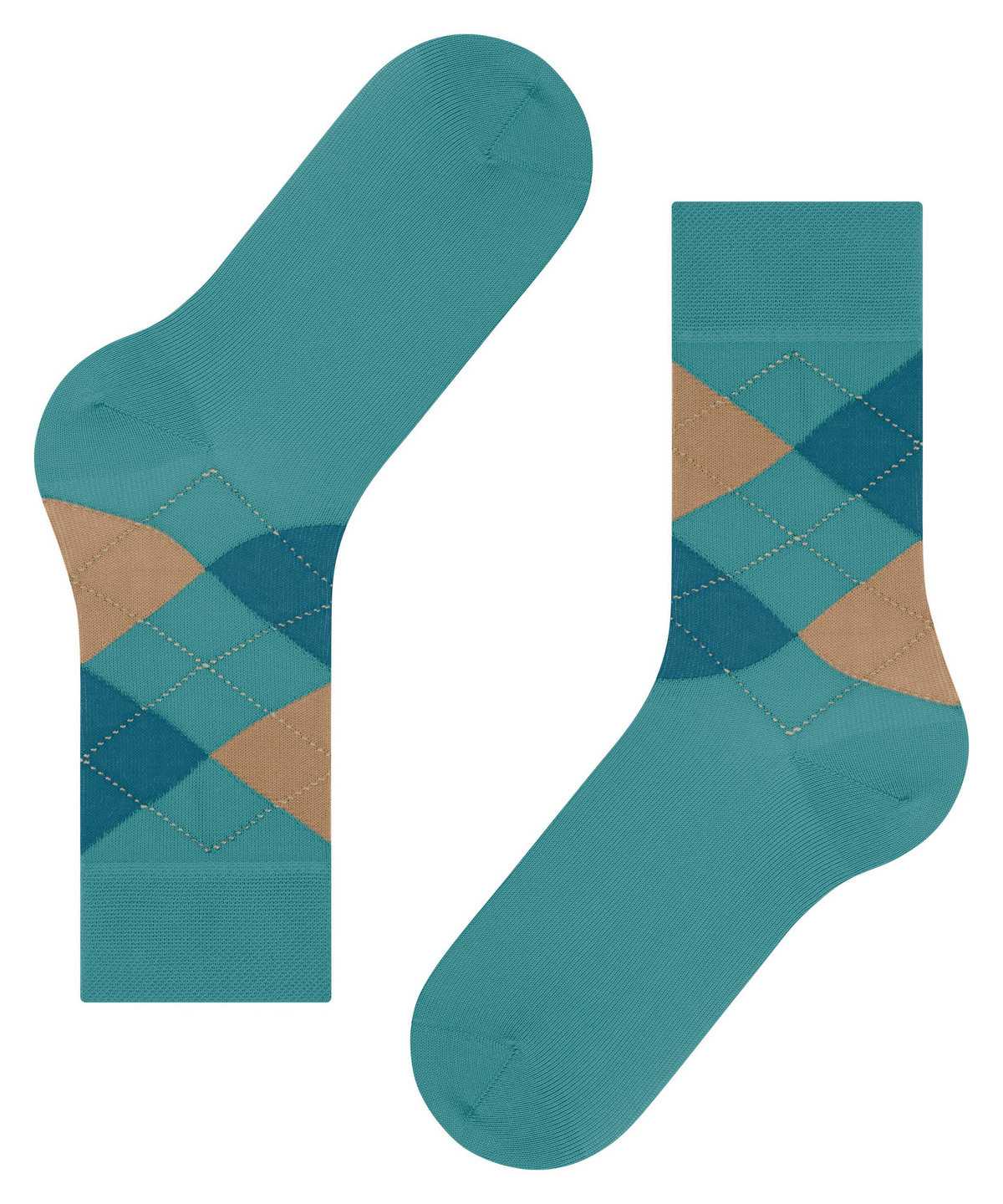 Calzini Donna Falke Sensitive Argyle Socks Blu | GOCX62143