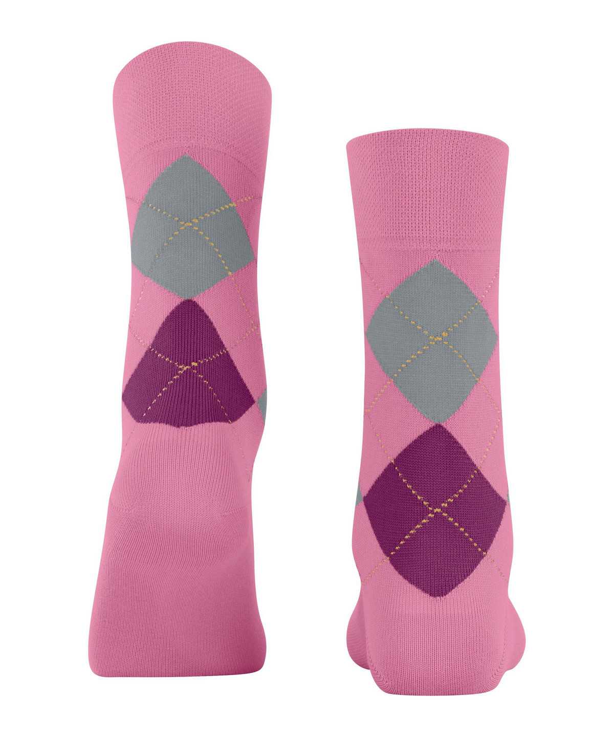 Calzini Donna Falke Sensitive Argyle Socks Rosse | KOHV57186