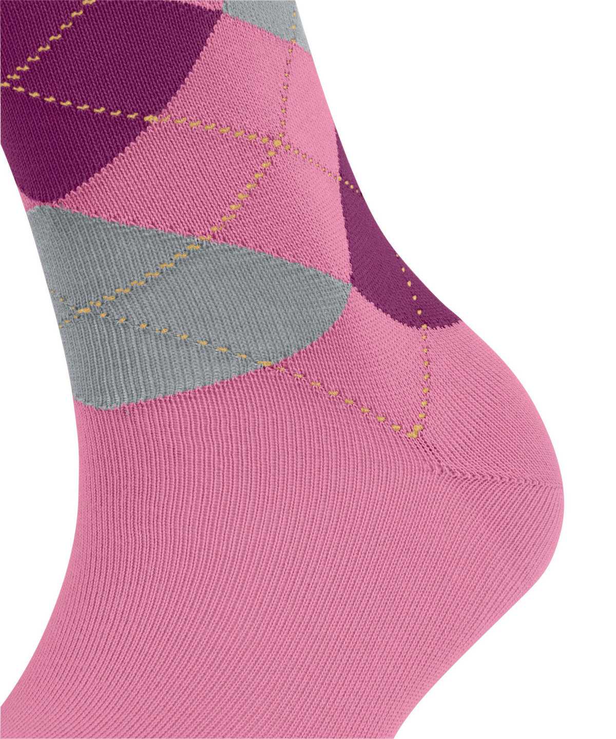 Calzini Donna Falke Sensitive Argyle Socks Rosse | KOHV57186