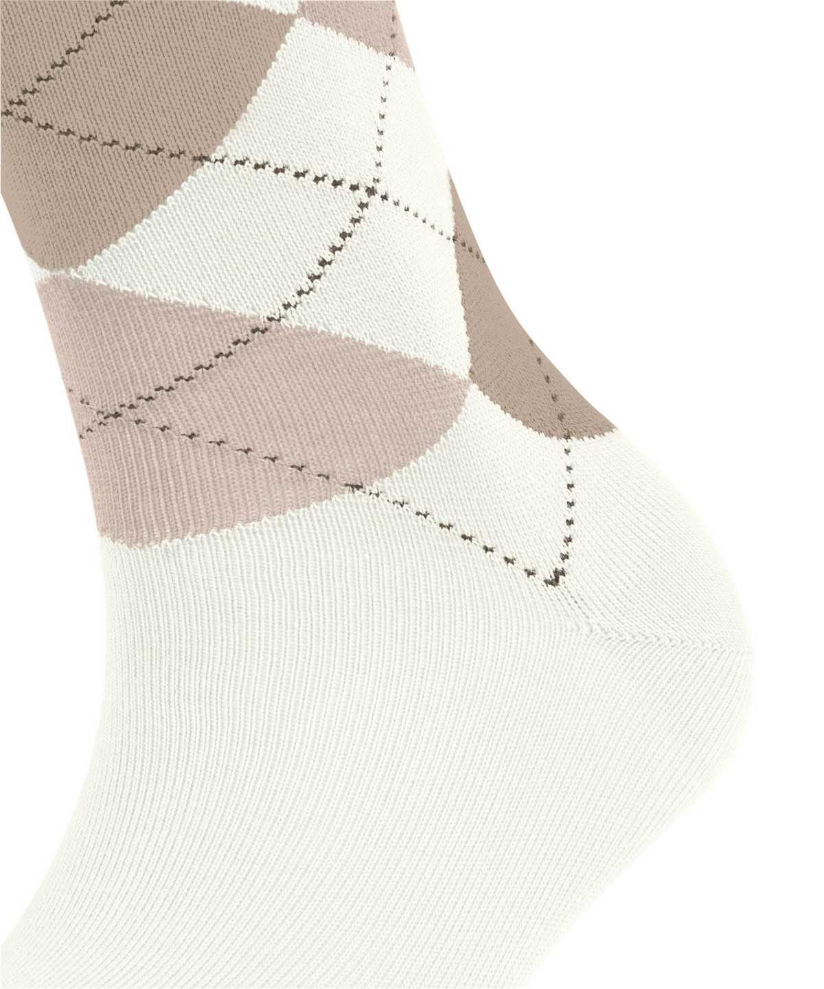 Calzini Donna Falke Sensitive Argyle Socks Bianche | SXAR27158