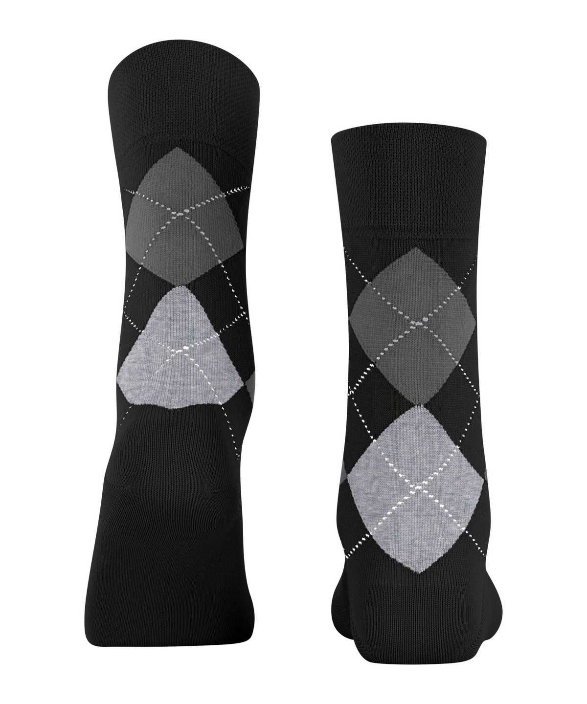 Calzini Donna Falke Sensitive Argyle Socks Nere | XWUG74203