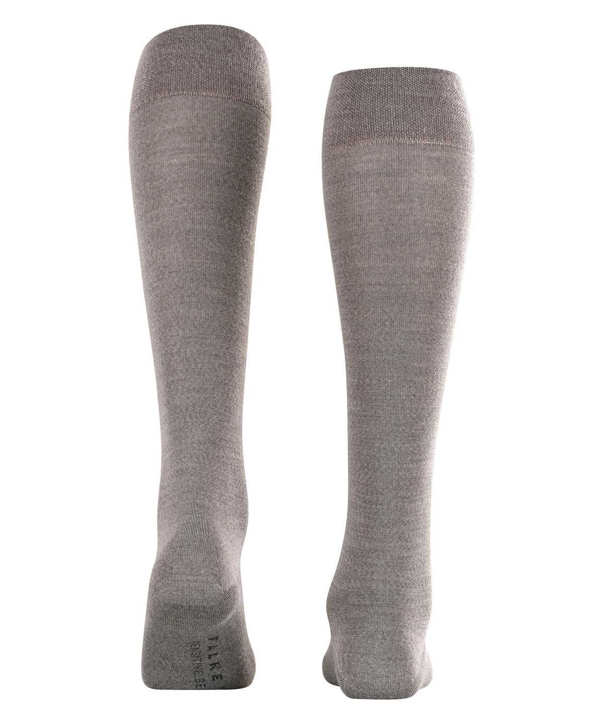 Calzini Donna Falke Sensitive Berlin Knee-high Socks Grigie | QXKZ71582