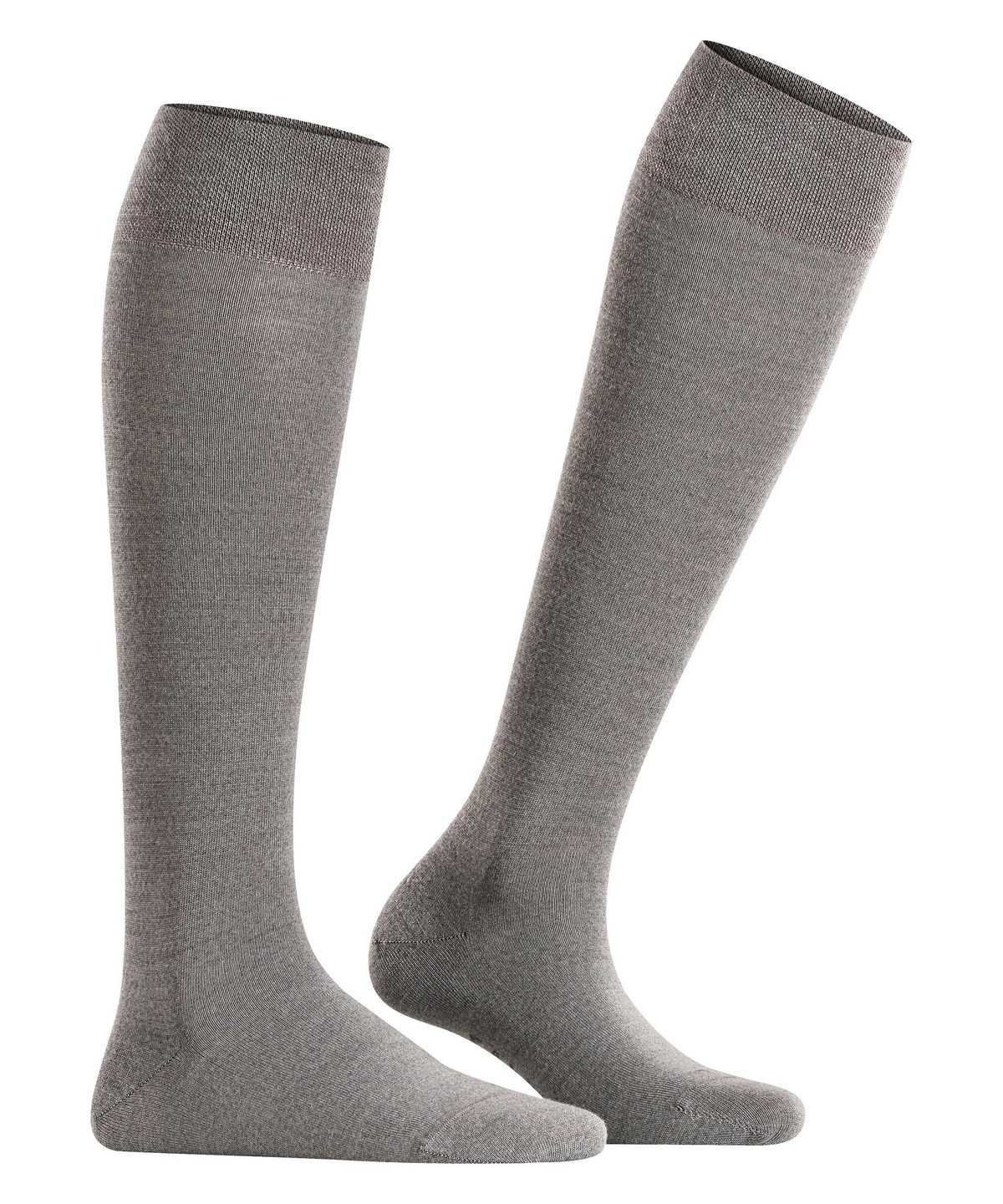 Calzini Donna Falke Sensitive Berlin Knee-high Socks Grigie | QXKZ71582