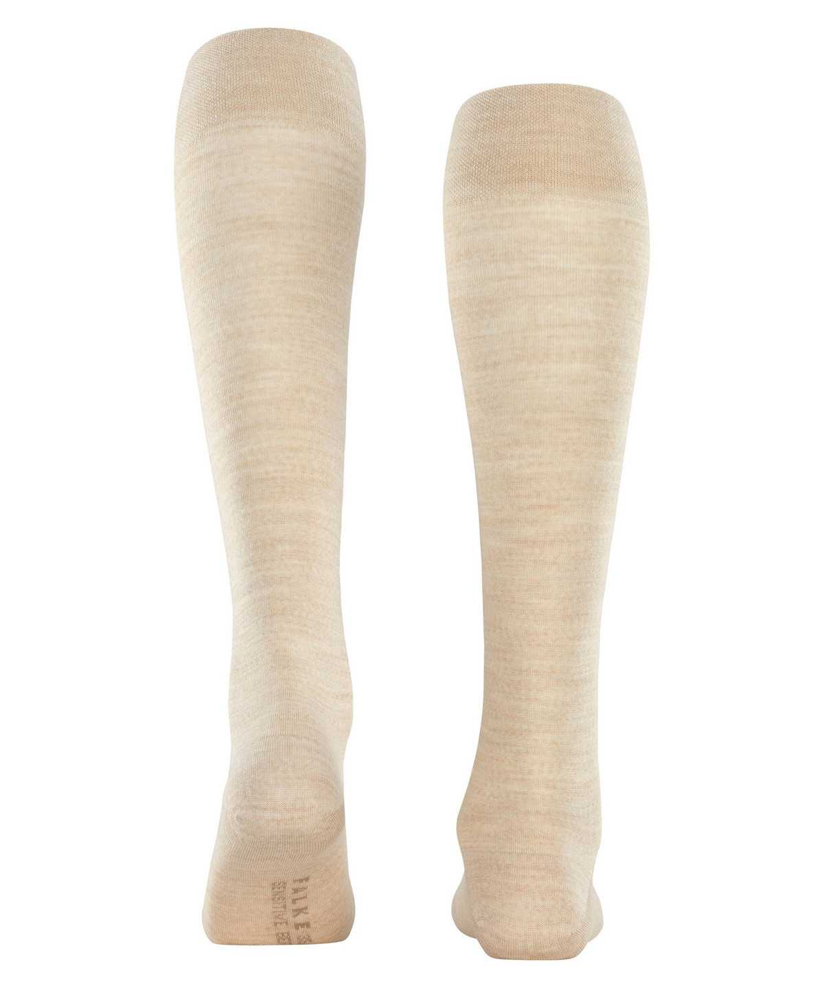 Calzini Donna Falke Sensitive Berlin Knee-high Socks Beige | LMEQ36810