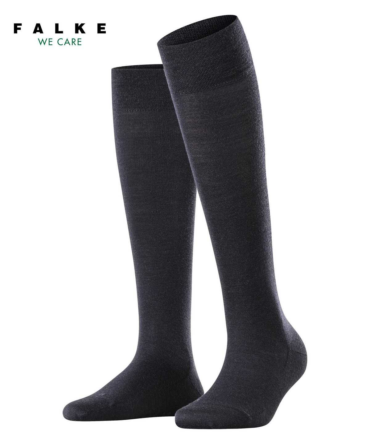 Calzini Donna Falke Sensitive Berlin Knee-high Socks Blu | OWUA97128