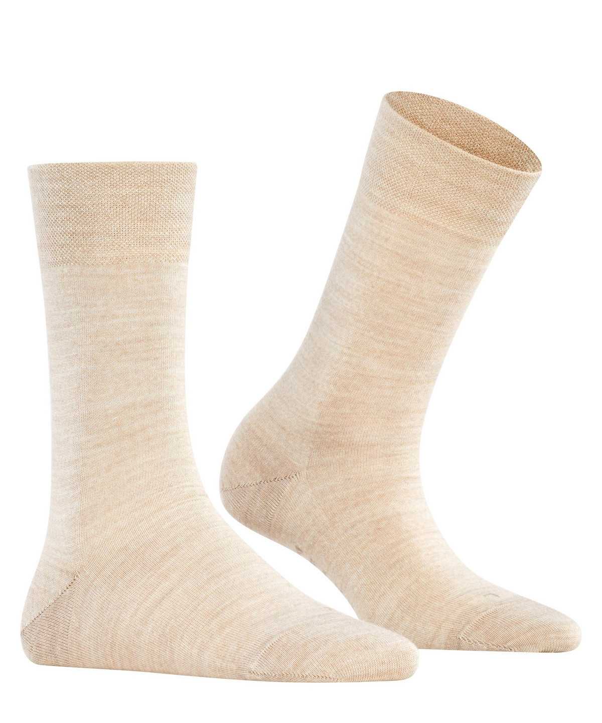 Calzini Donna Falke Sensitive Berlin Socks Beige | YWOS80963