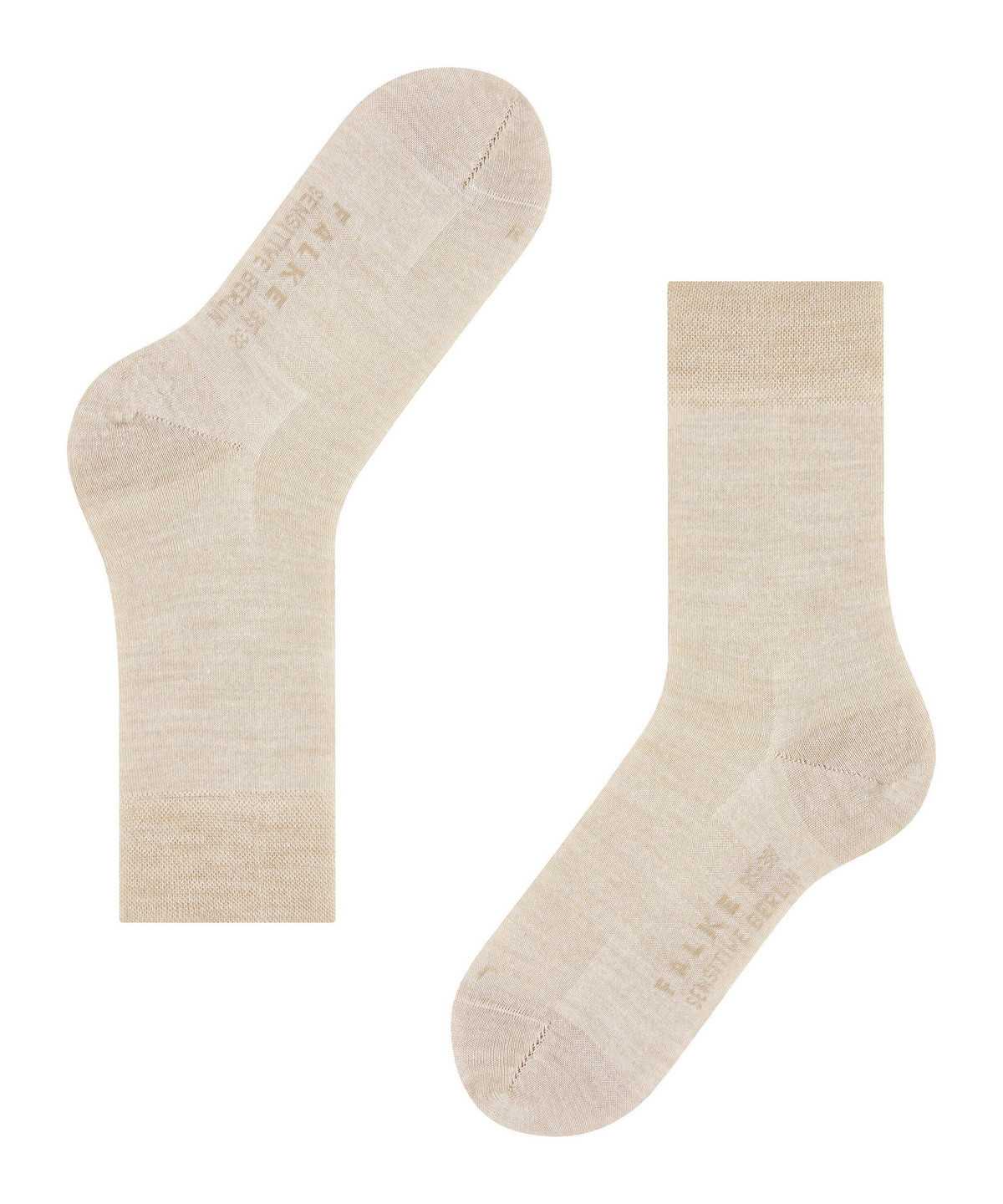 Calzini Donna Falke Sensitive Berlin Socks Beige | YWOS80963