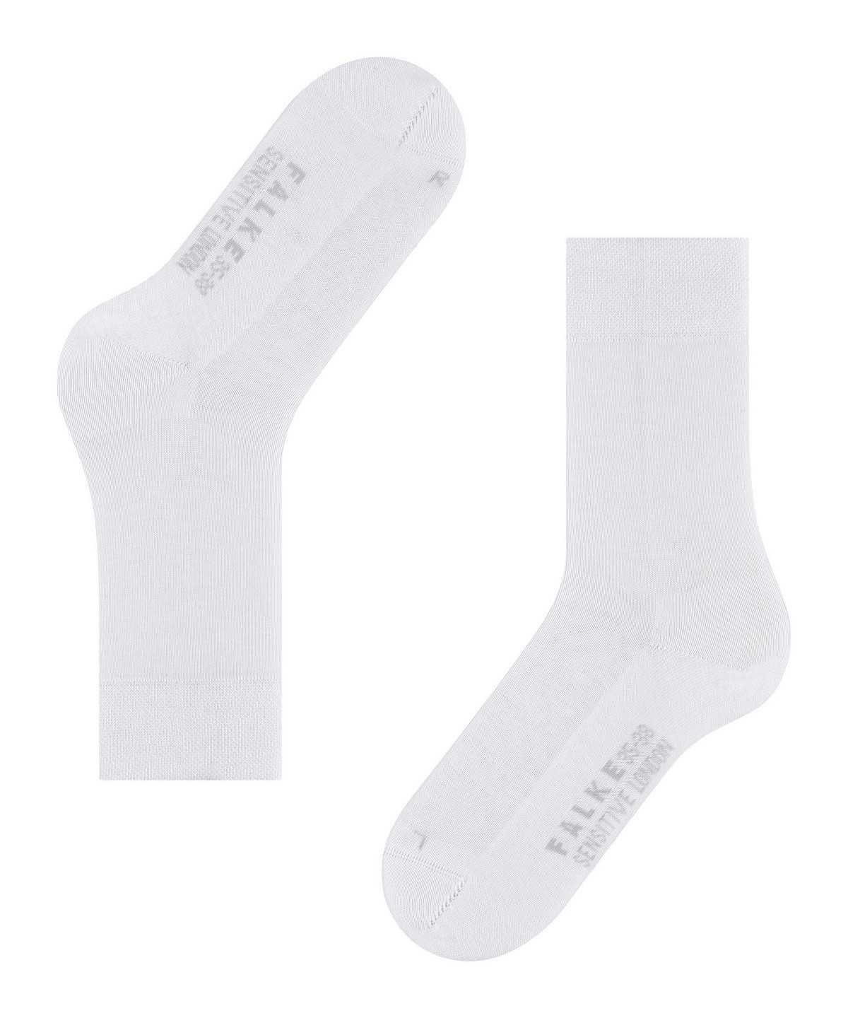 Calzini Donna Falke Sensitive London Socks Bianche | DKLG39516