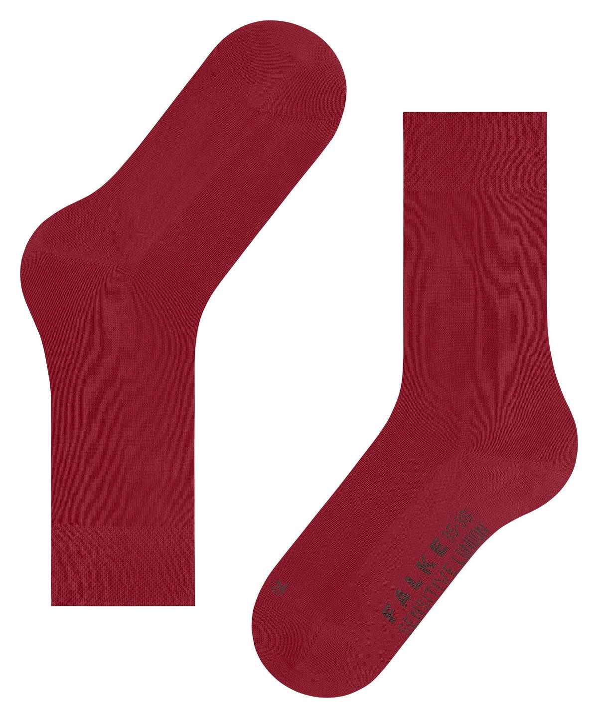 Calzini Donna Falke Sensitive London Socks Rosse | BIZJ65470