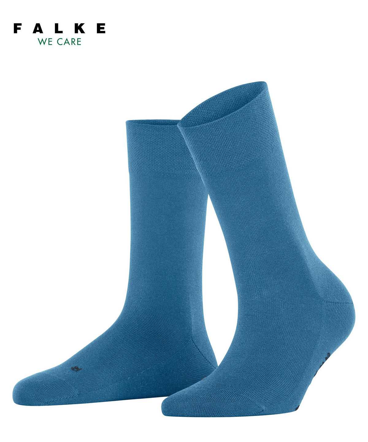 Calzini Donna Falke Sensitive New York Socks Blu | CTEW23649