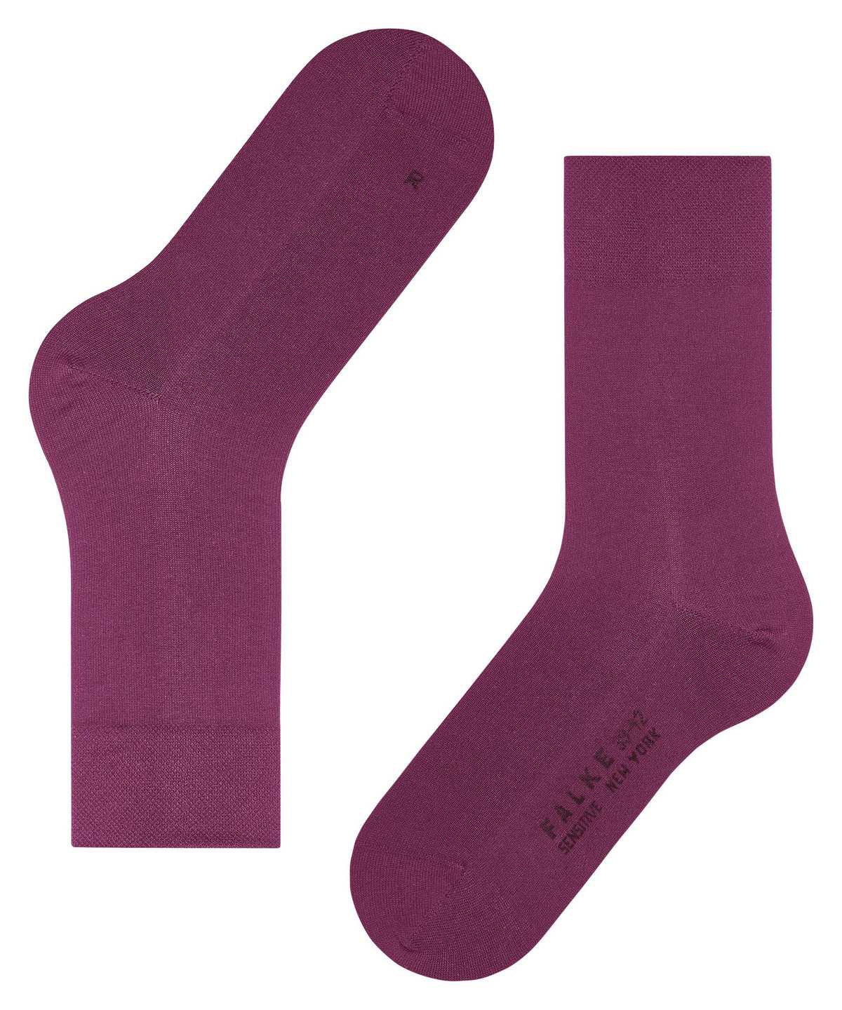 Calzini Donna Falke Sensitive New York Socks Viola | UGNO28579