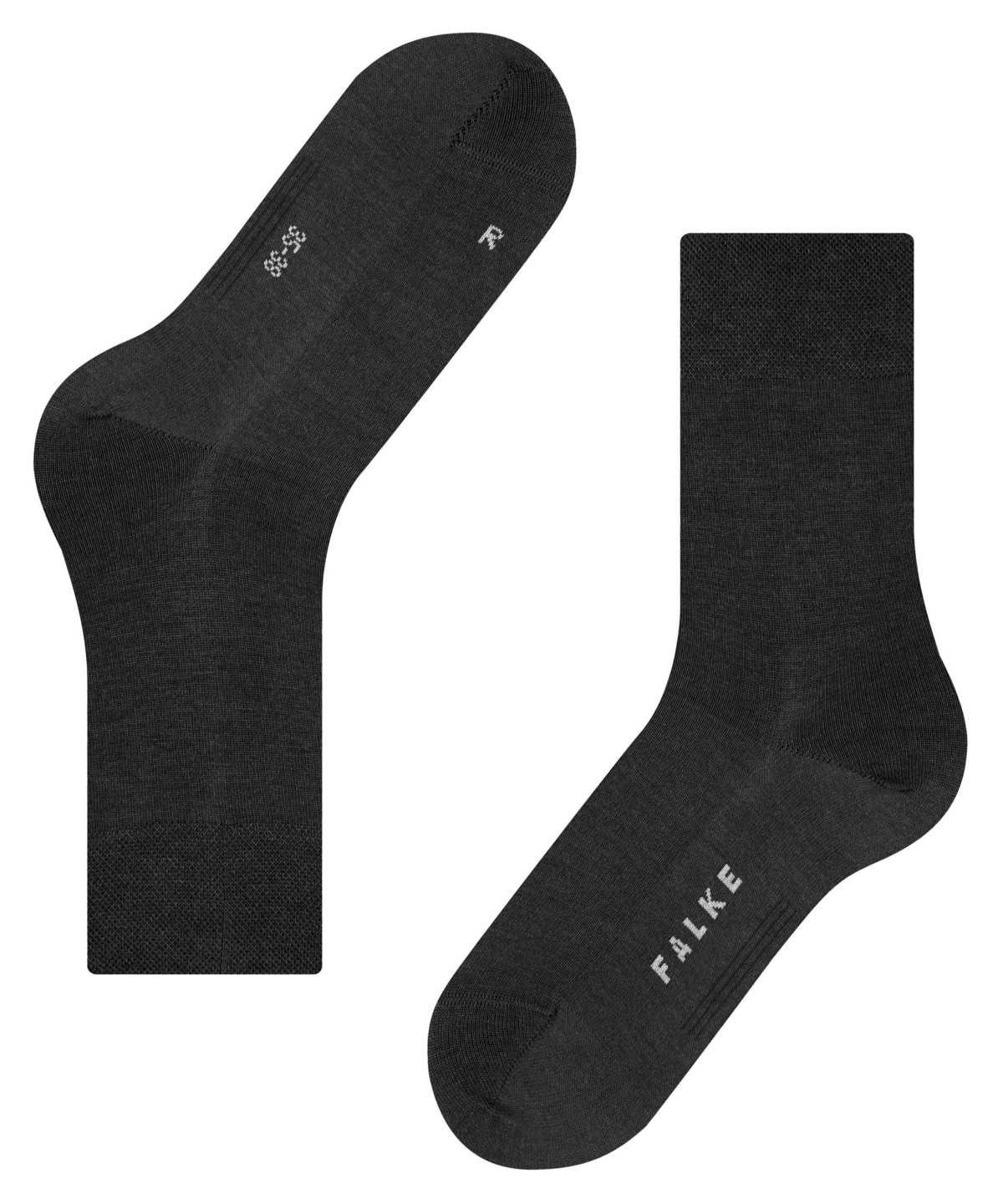 Calzini Donna Falke Sensitive New York Socks Nere | ZHDE49581