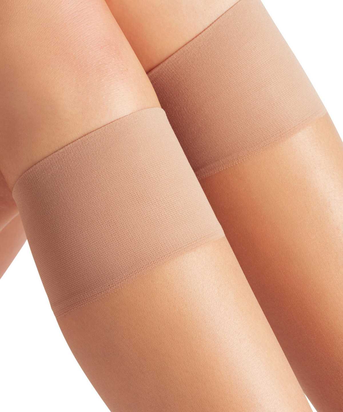 Calzini Donna Falke Shelina 12 DEN Knee-high Socks Beige | NTPU37896