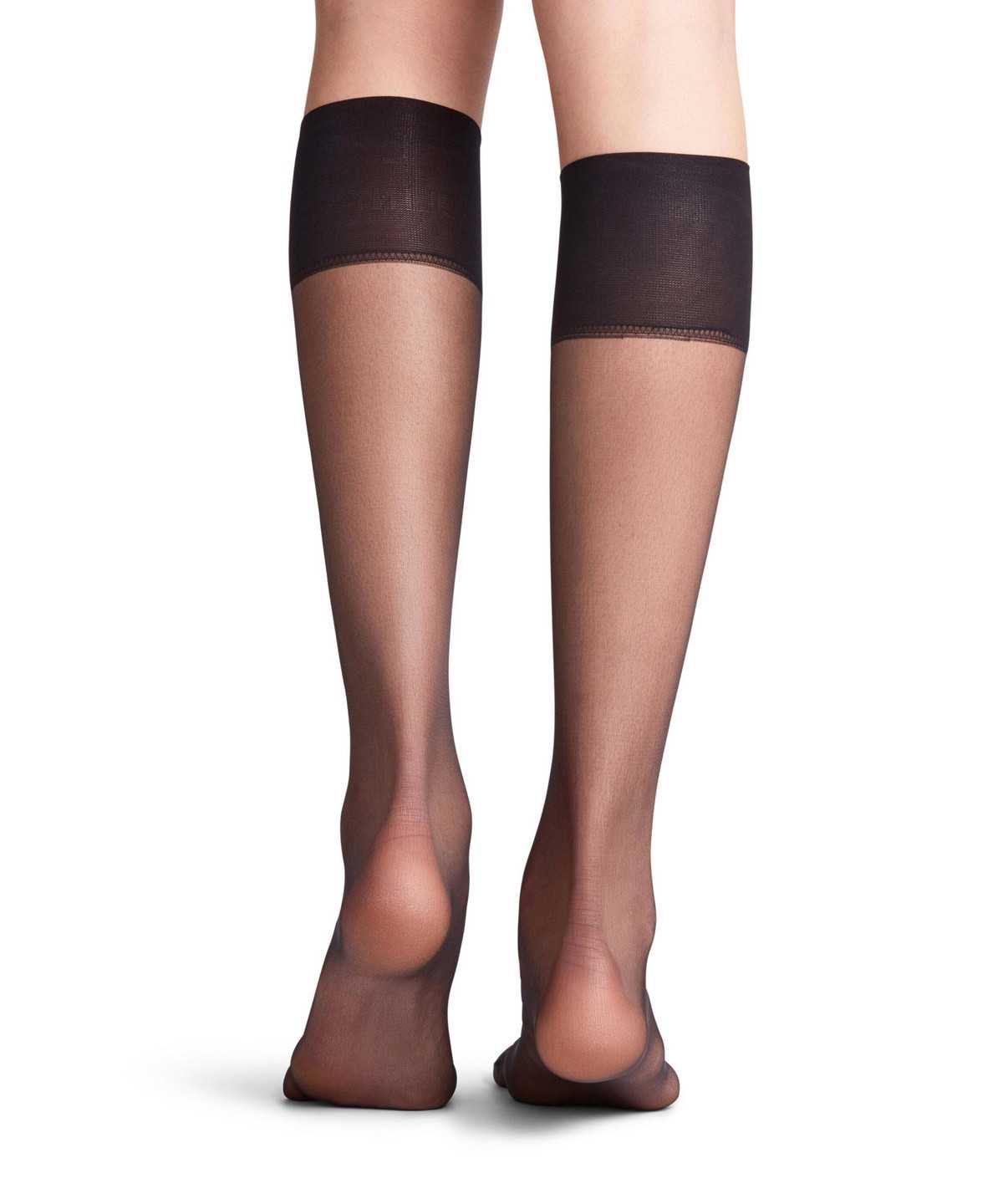 Calzini Donna Falke Shelina 12 DEN Knee-high Socks Nere | OPUN08517