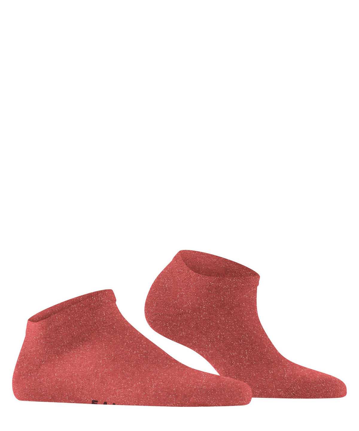 Calzini Donna Falke Shiny Sneaker socks Rosse | YVAB64793