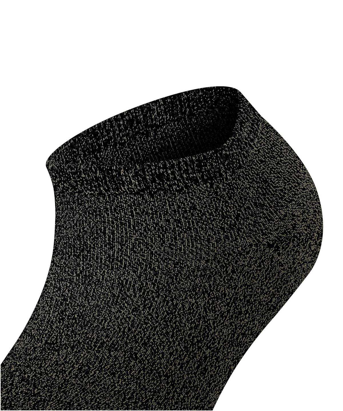 Calzini Donna Falke Shiny Sneaker socks Nere | PWZM57934