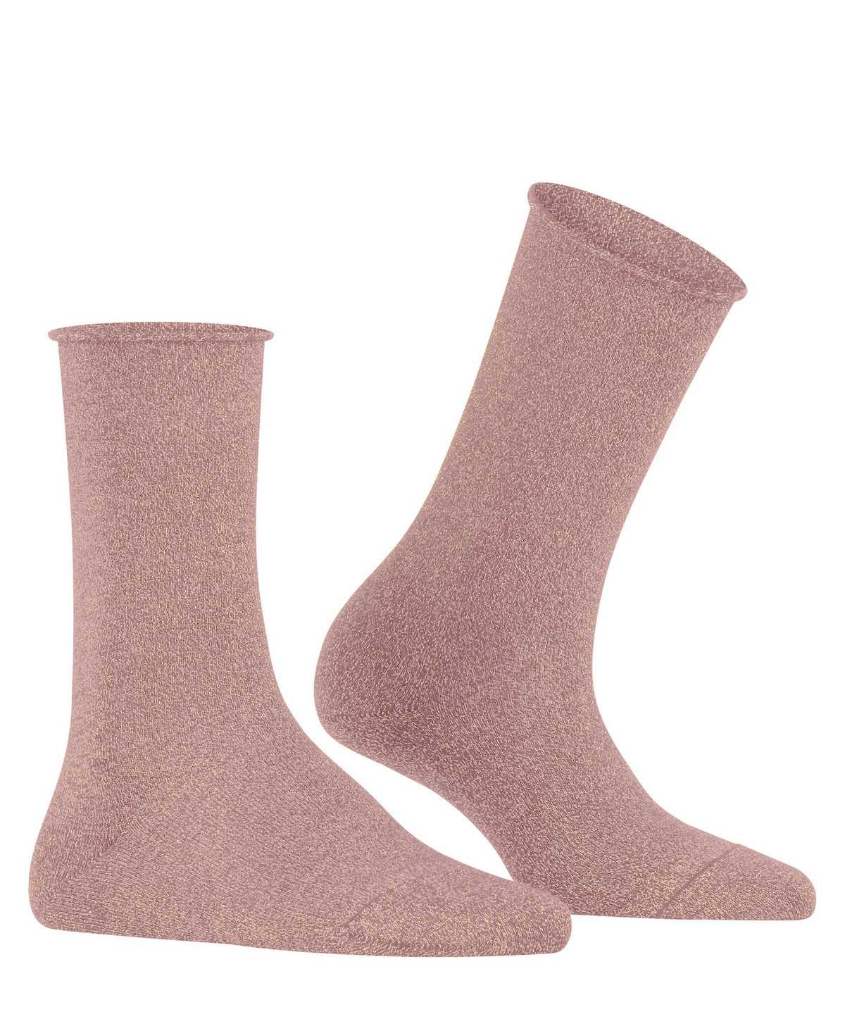 Calzini Donna Falke Shiny Socks Rosa | XLKO87934