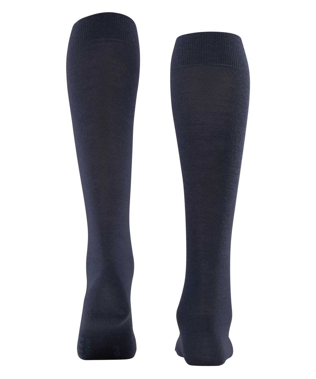 Calzini Donna Falke Softmerino Knee-high Socks Blu | OMCR73854