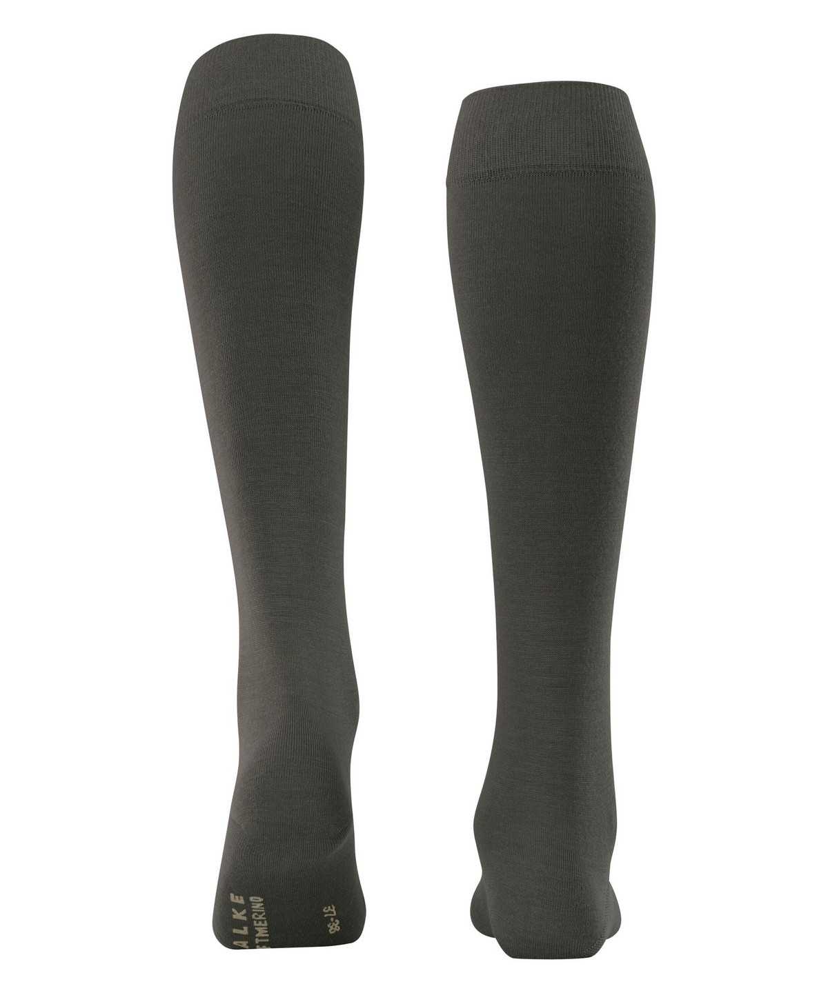 Calzini Donna Falke Softmerino Knee-high Socks Verdi | TSLI76803