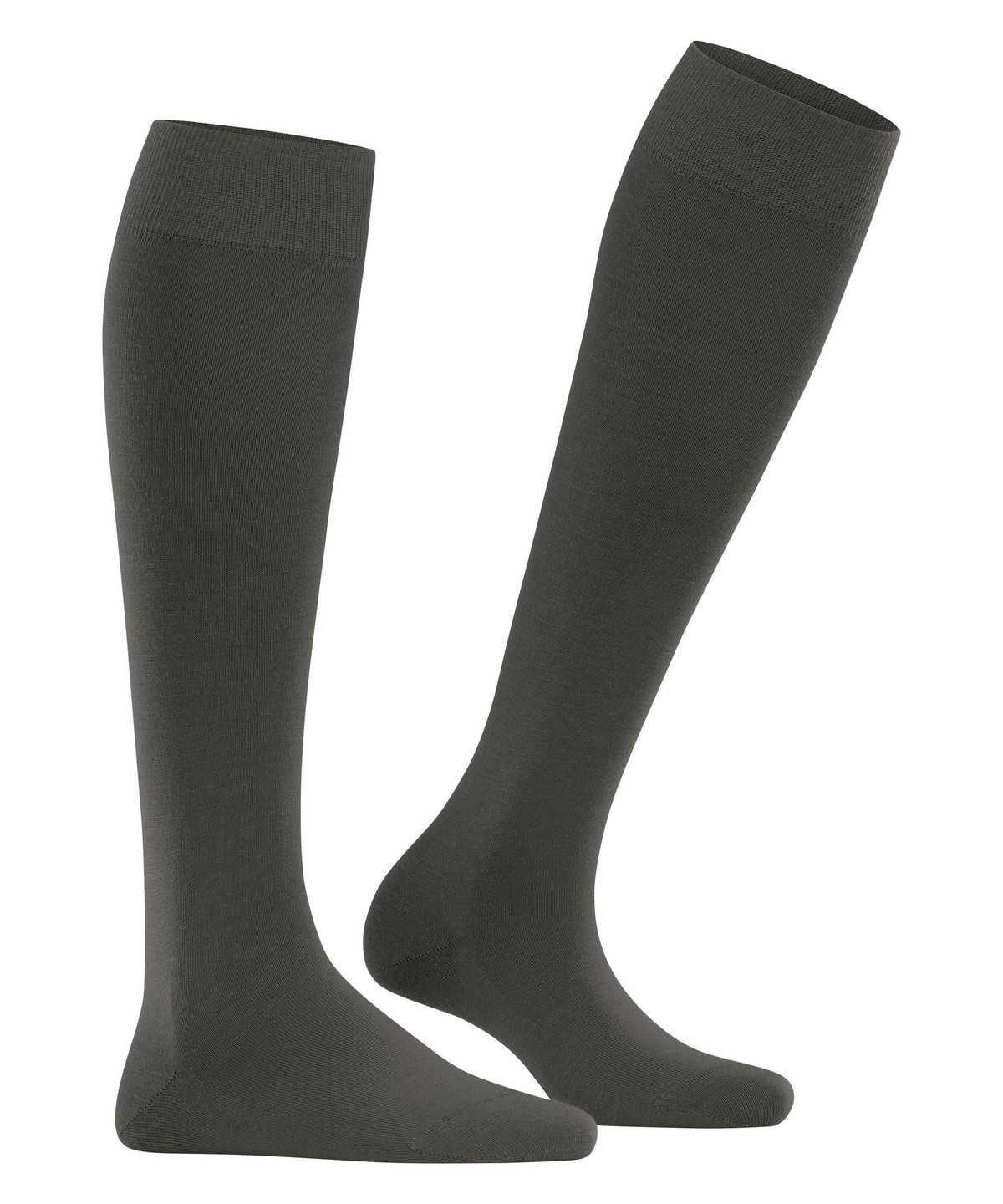 Calzini Donna Falke Softmerino Knee-high Socks Verdi | TSLI76803