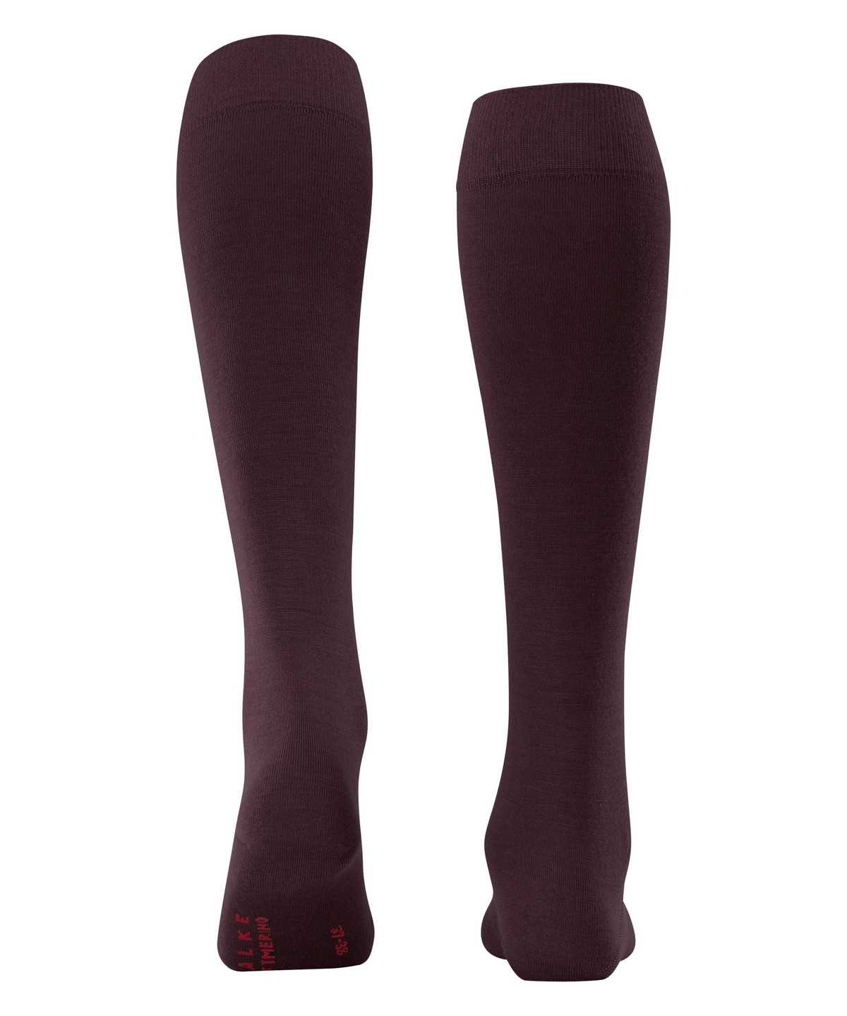 Calzini Donna Falke Softmerino Knee-high Socks Rosse | VTXN30245