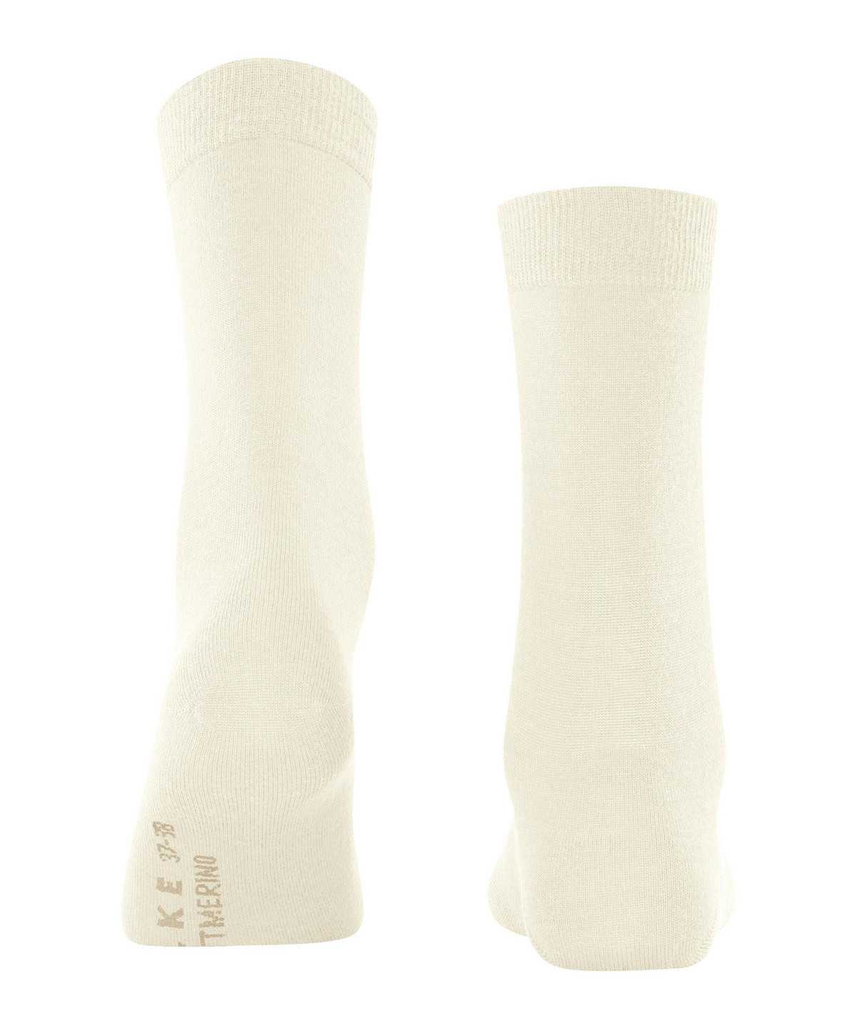 Calzini Donna Falke Softmerino Socks Bianche | QSTB36142