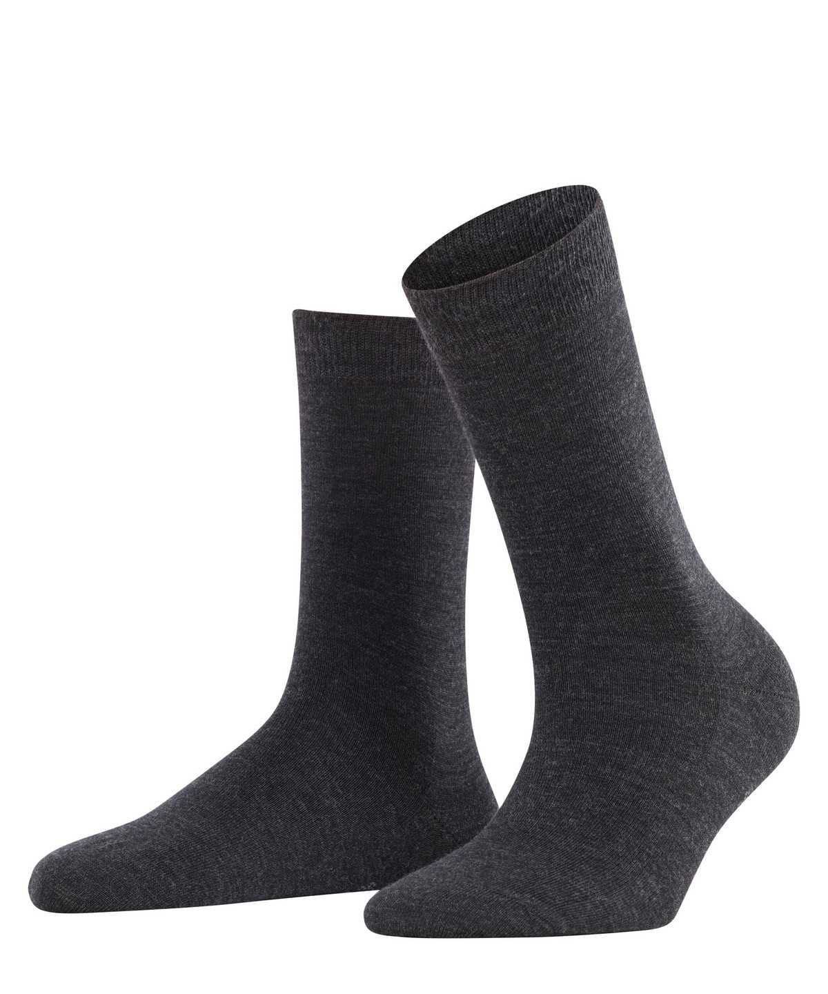 Calzini Donna Falke Softmerino Socks Grigie | THWJ60357