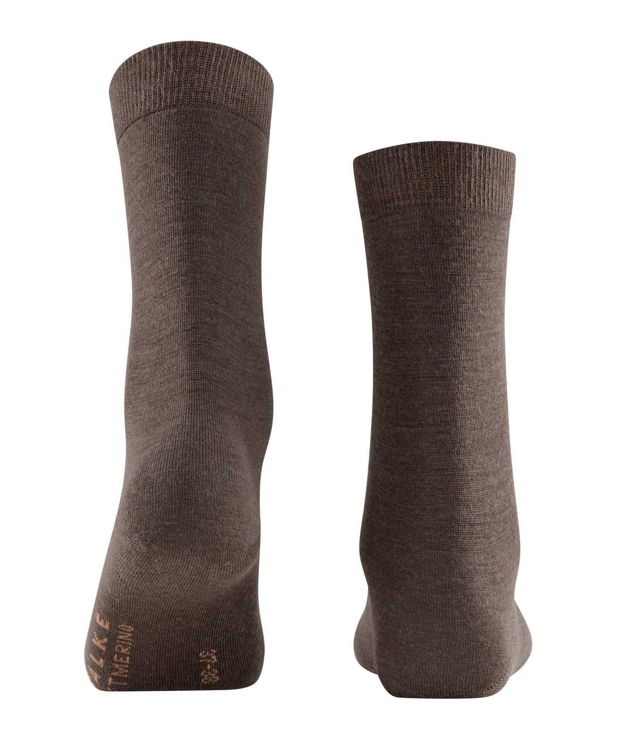 Calzini Donna Falke Softmerino Socks Marroni | YJVU07469