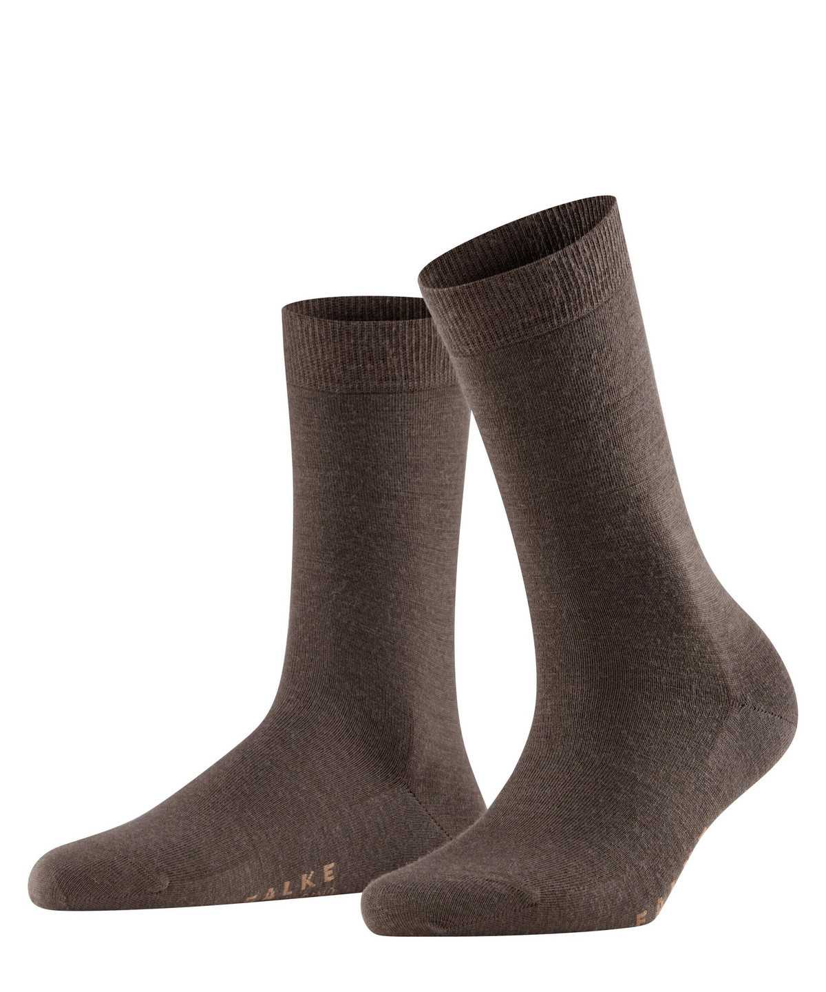 Calzini Donna Falke Softmerino Socks Marroni | YJVU07469