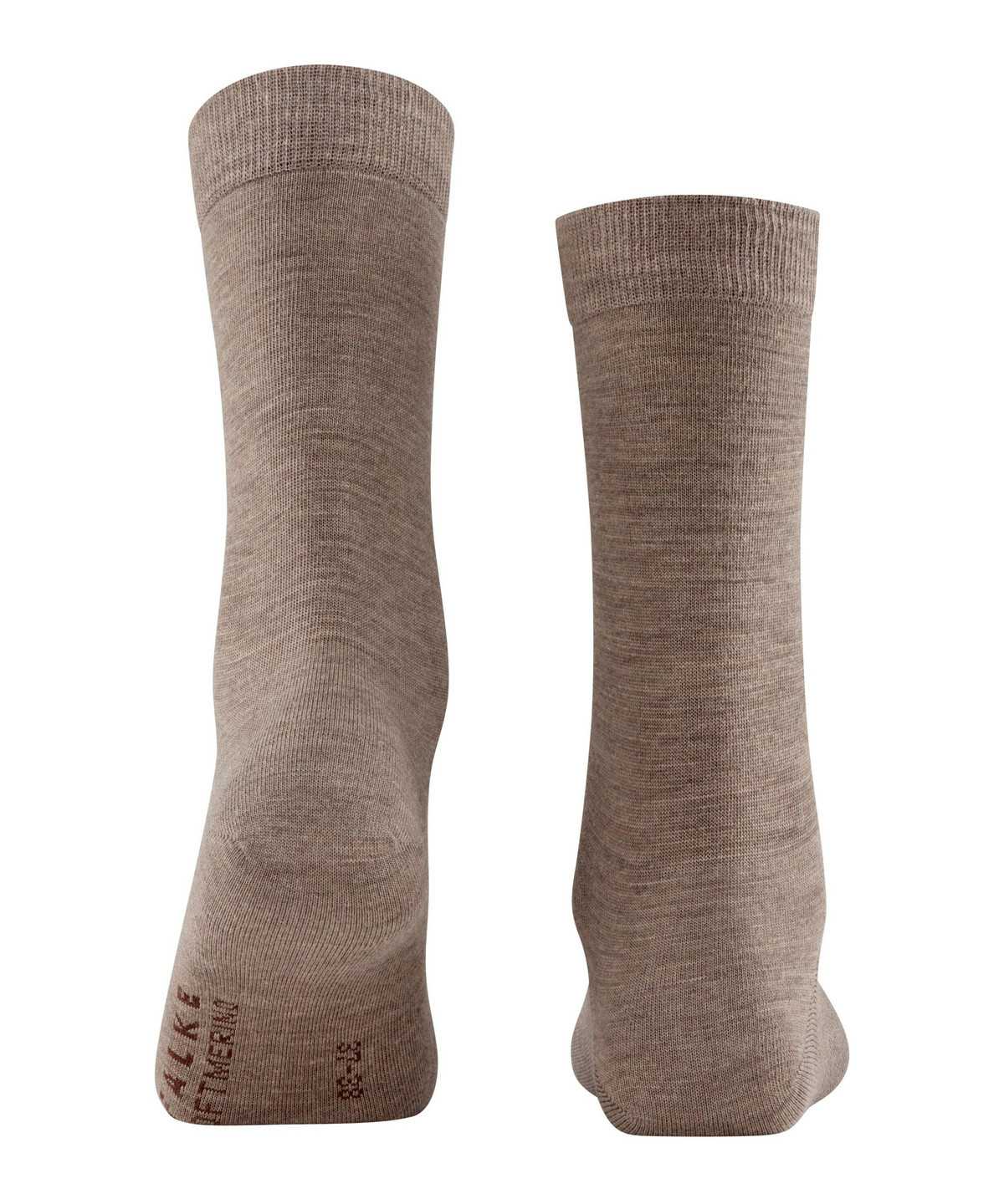 Calzini Donna Falke Softmerino Socks Marroni | YZIW01852