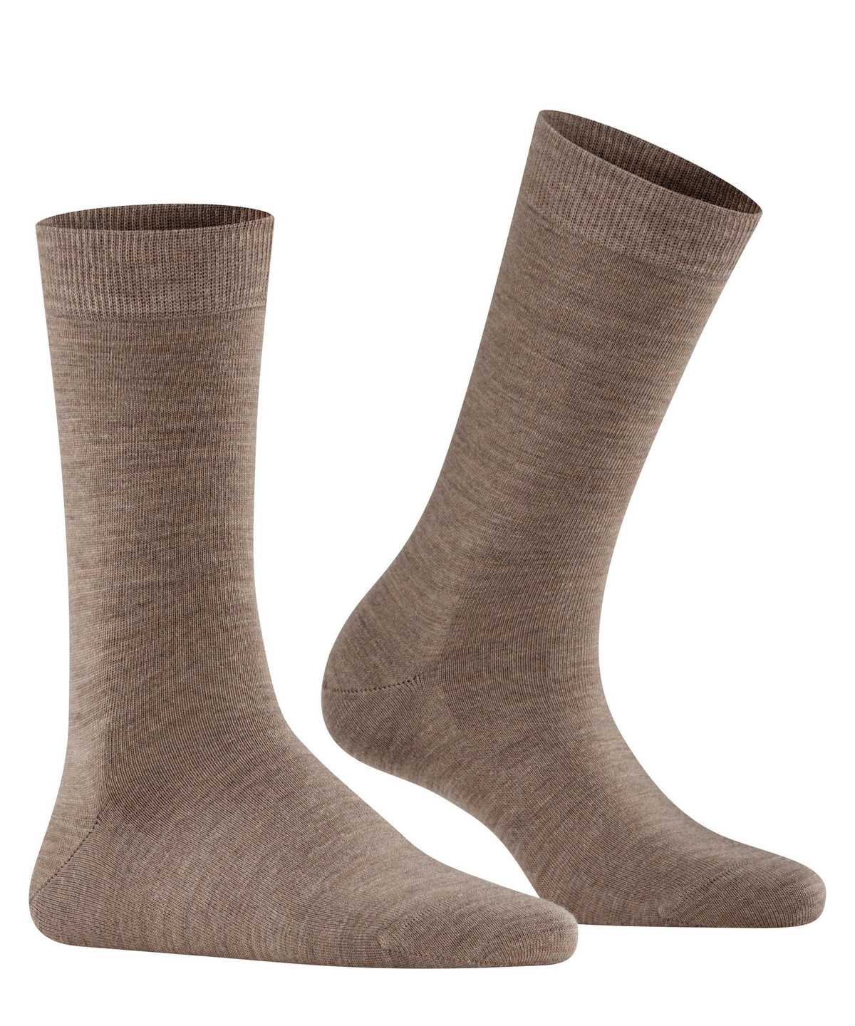 Calzini Donna Falke Softmerino Socks Marroni | YZIW01852